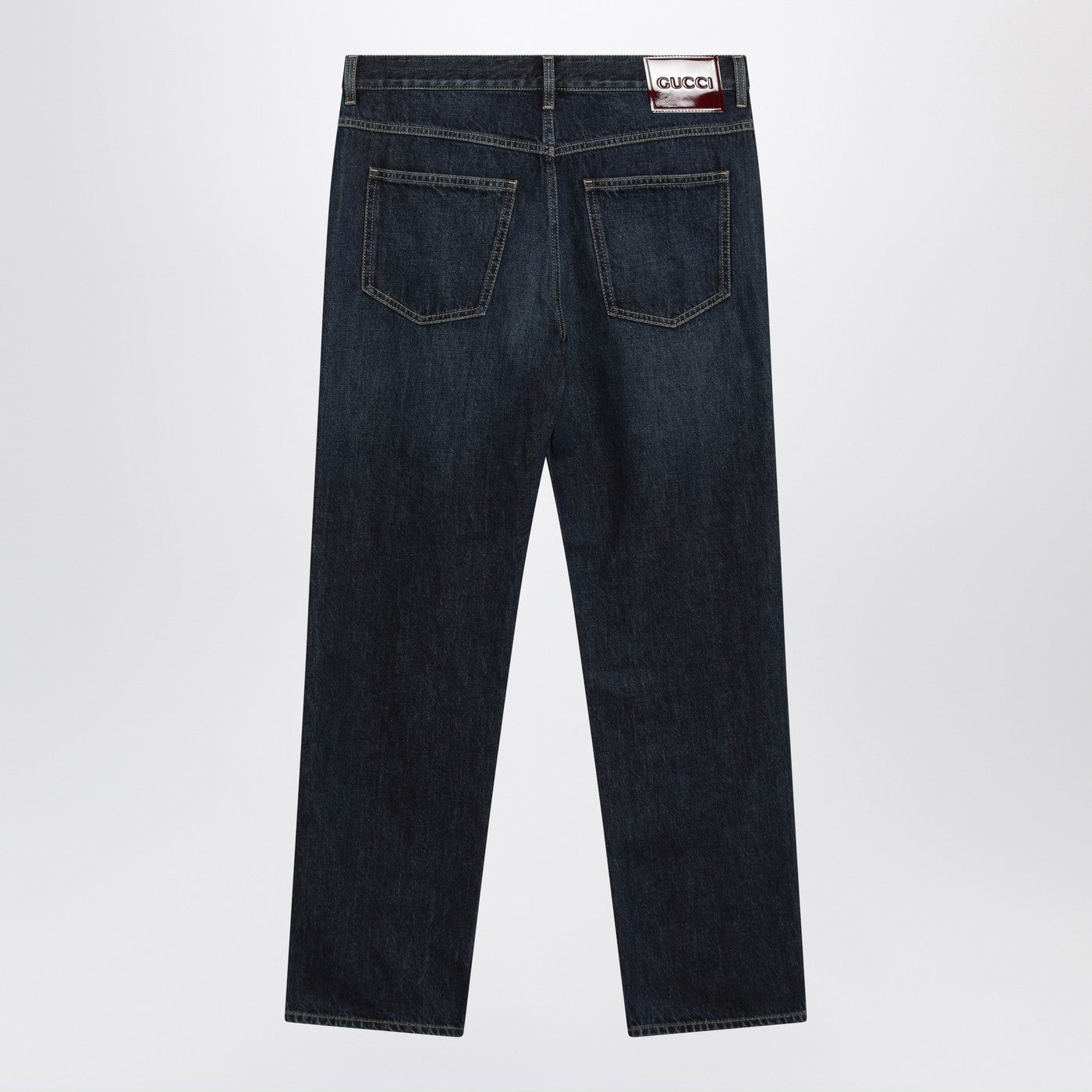 Gucci Blue Delave Slim-Fit Jeans Men GUCCI