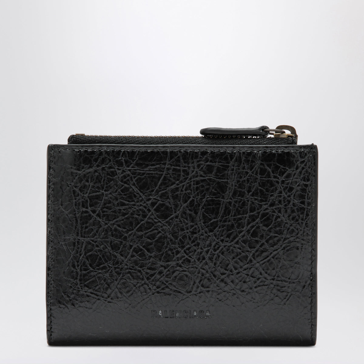 Balenciaga Le City Bi-Fold Lambskin Wallet In Black Women BALENCIAGA