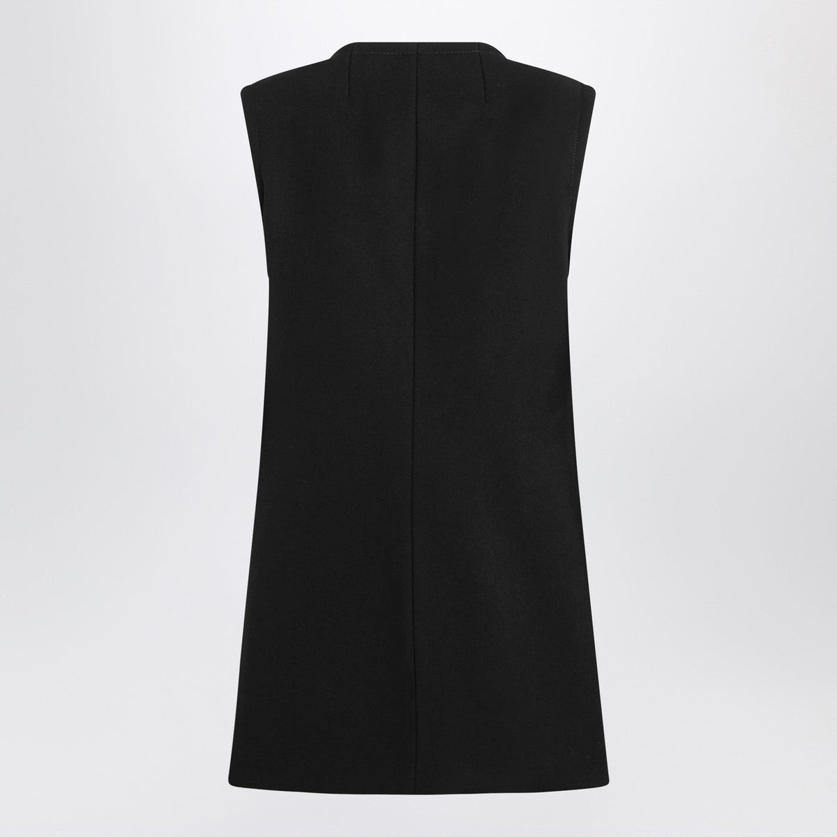 Gucci Black Vest With Large Buttons Women GUCCI