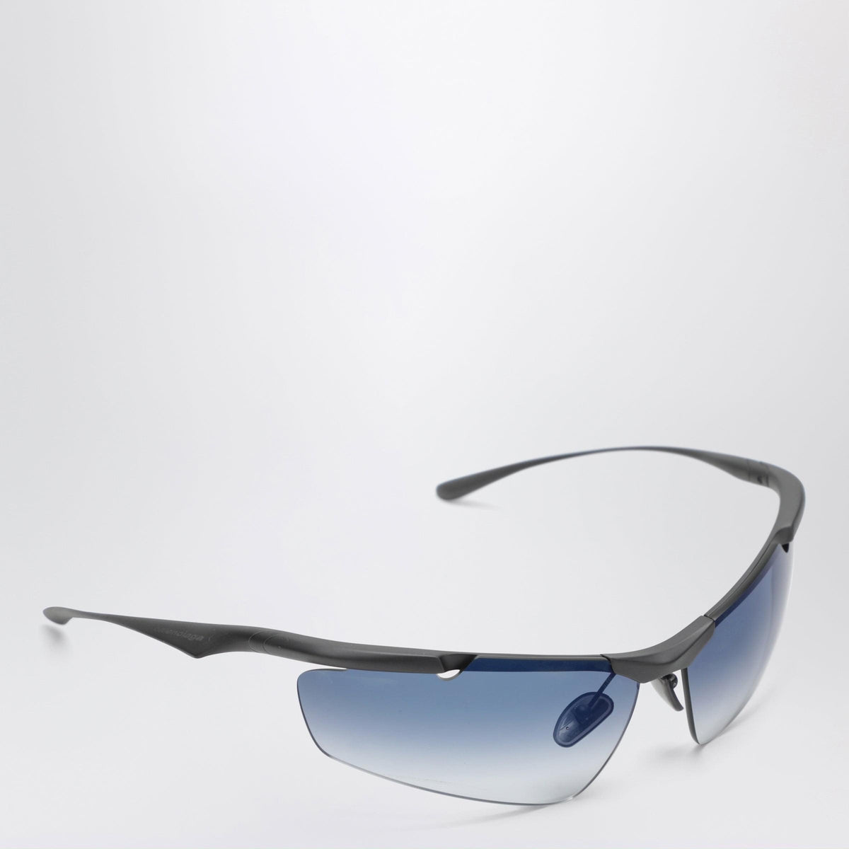 Balenciaga Cat-Eye Boomerang Mirror Blue Sunglasses Women BALENCIAGA