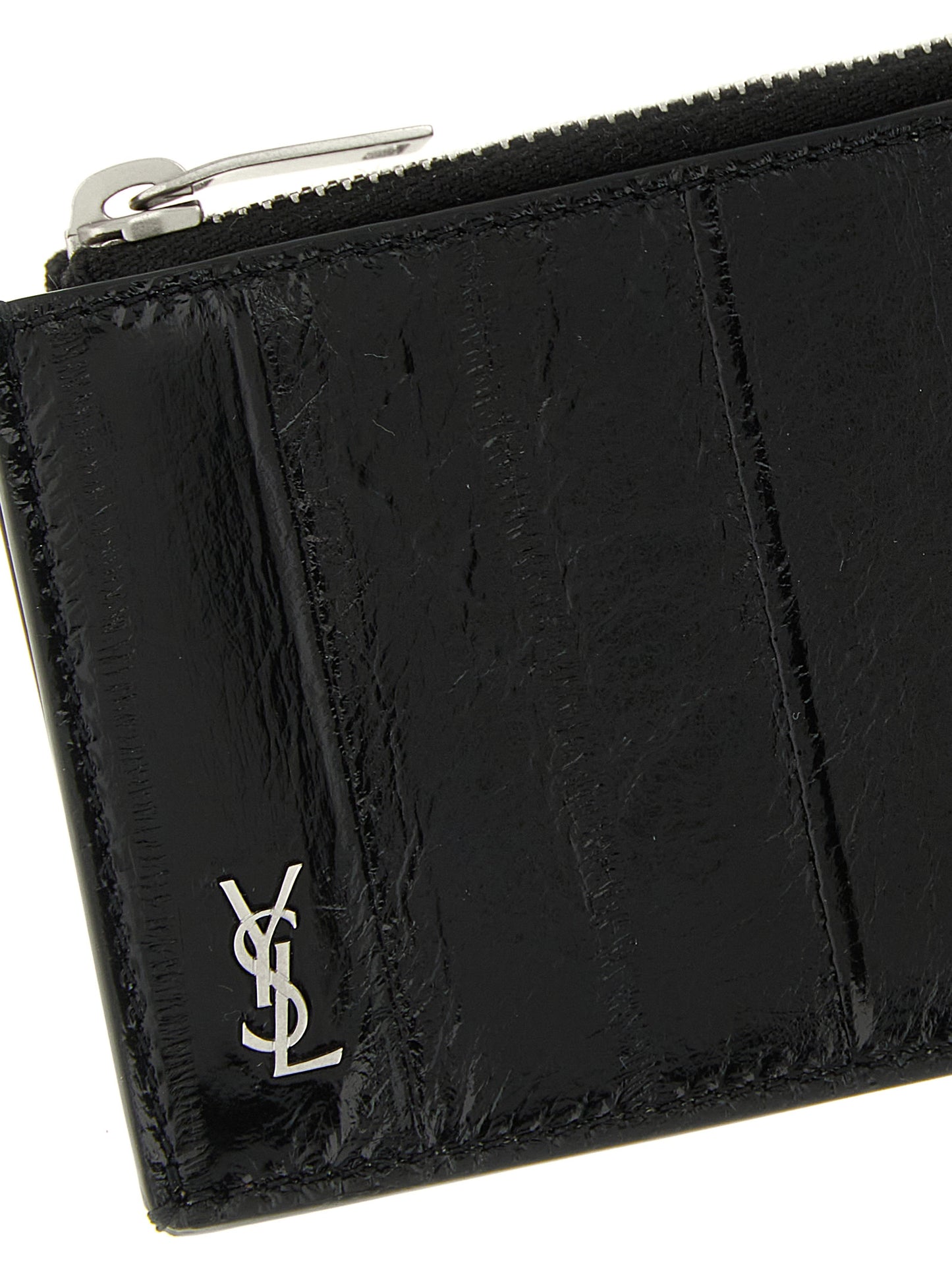 Saint Laurent Men 'Tiny Cassandre' Card Holder SAINT LAURENT
