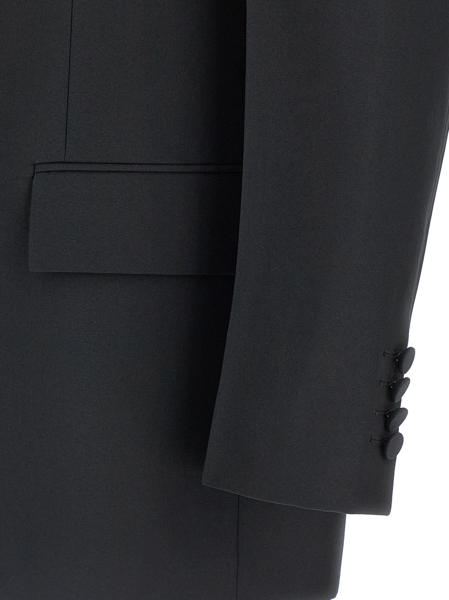 Gucci Men Double-Breasted Technical Panama Blazer GUCCI