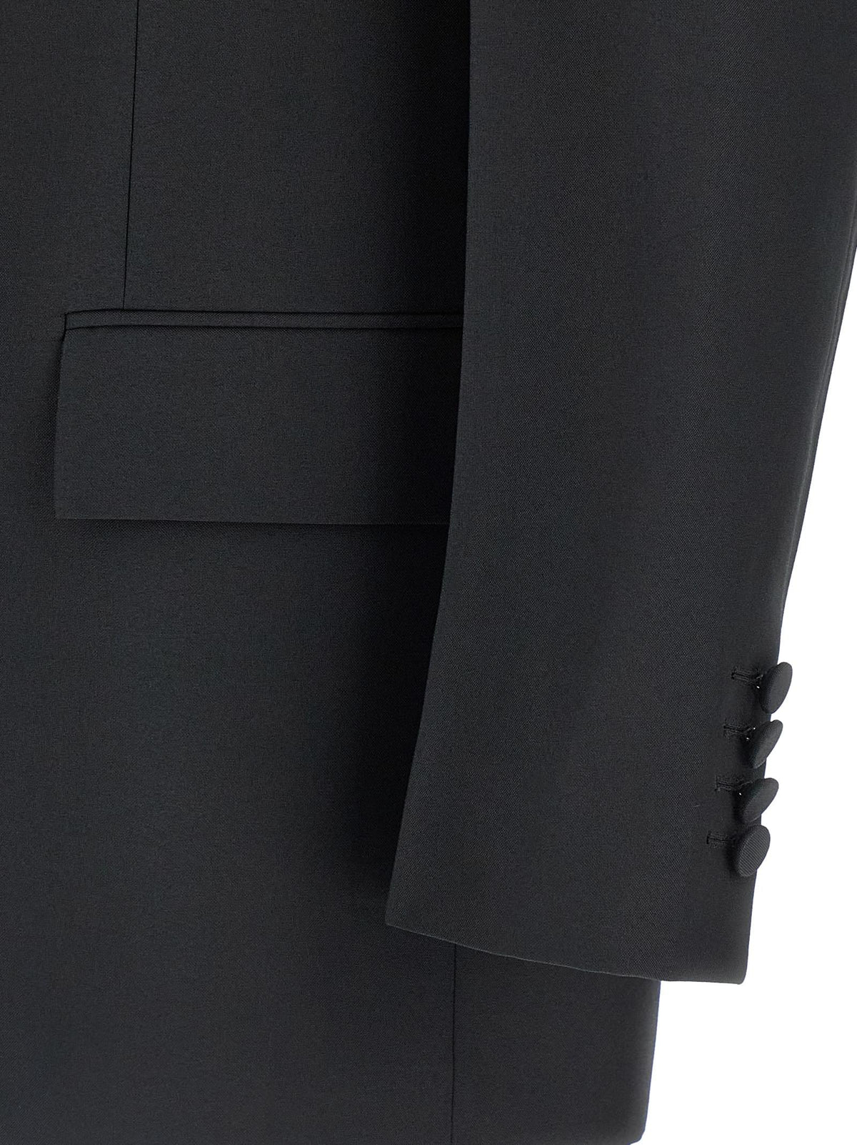 Gucci Men Double-Breasted Technical Panama Blazer GUCCI