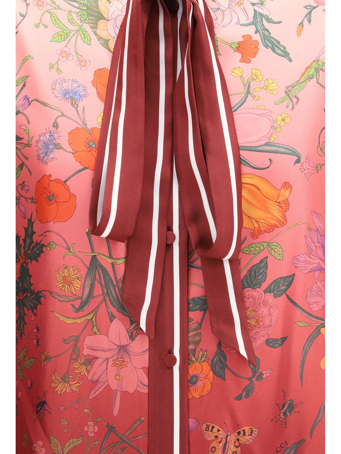 Gucci Women Silk Floral Shirt GUCCI