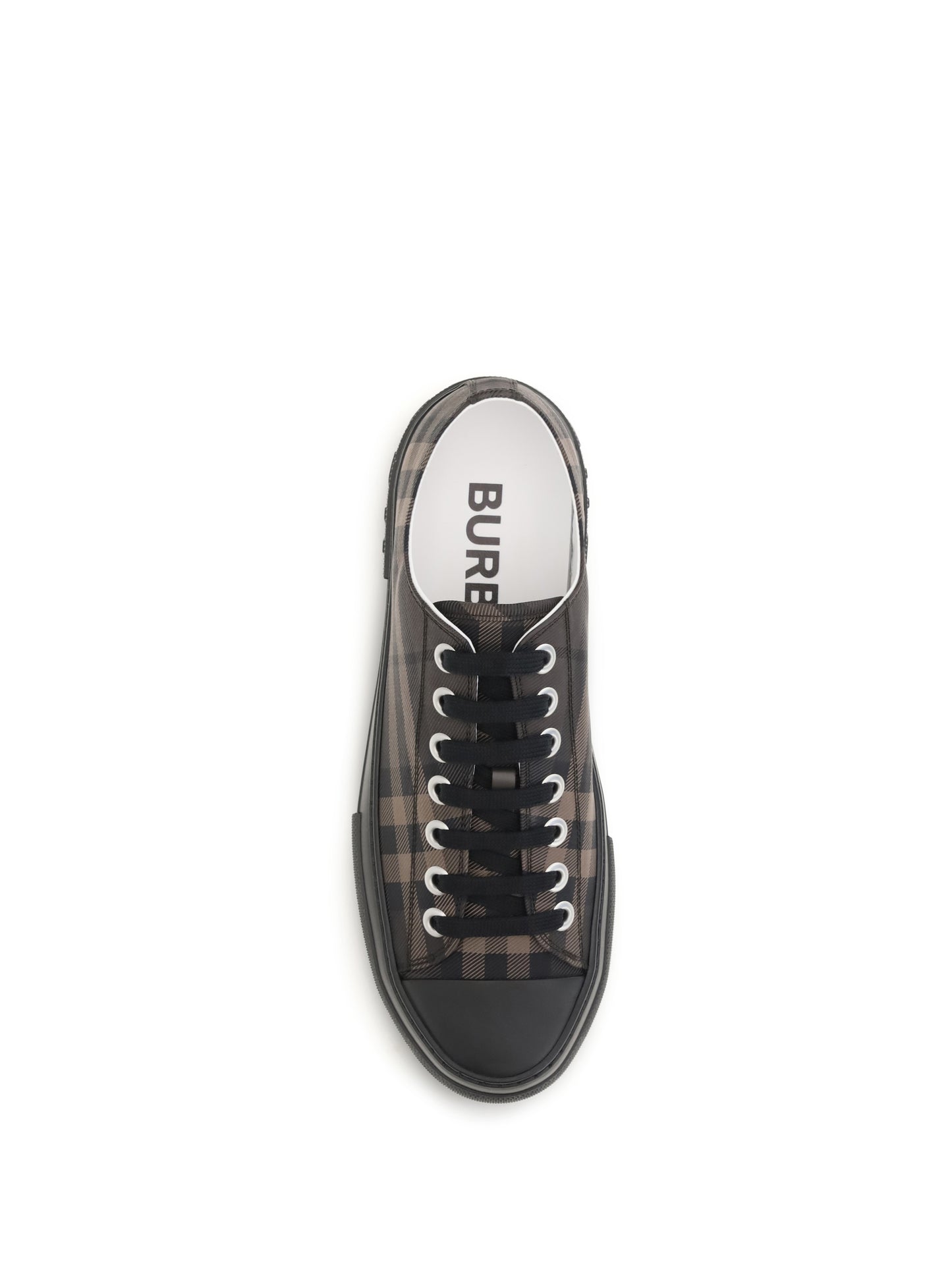 Burberry Men Jack Check Nylon-Blend Sneakers BURBERRY