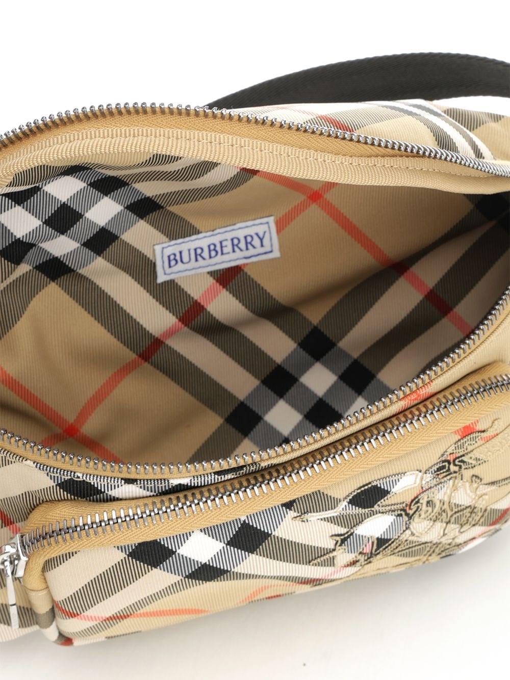 Burberry Men Burberry Men Small Check Pouch BURBERRY