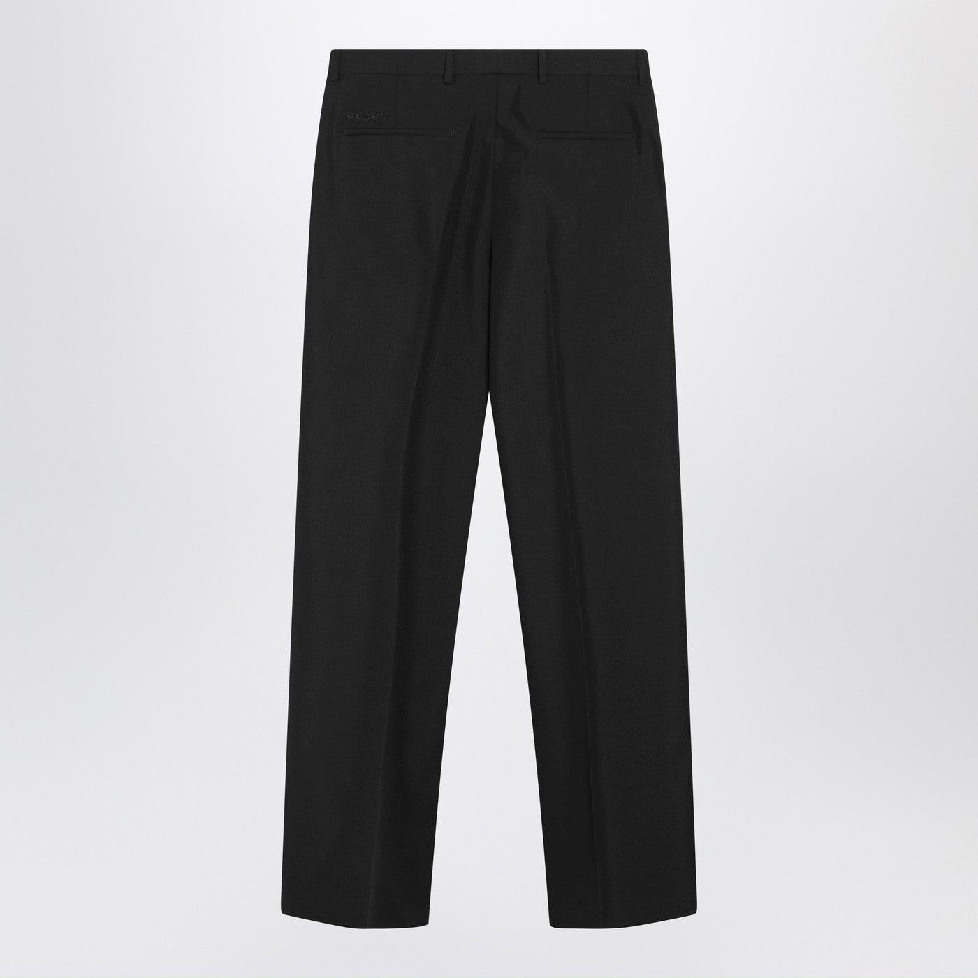Gucci Black Trousers In Technical Panama Men GUCCI