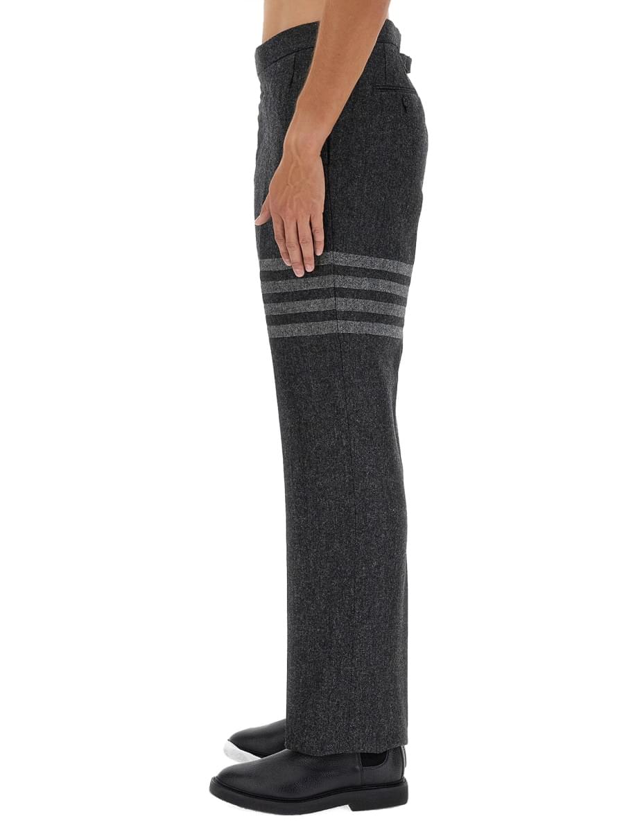 Thom Browne Men Thom Browne Men Tweed Pants THOM BROWNE