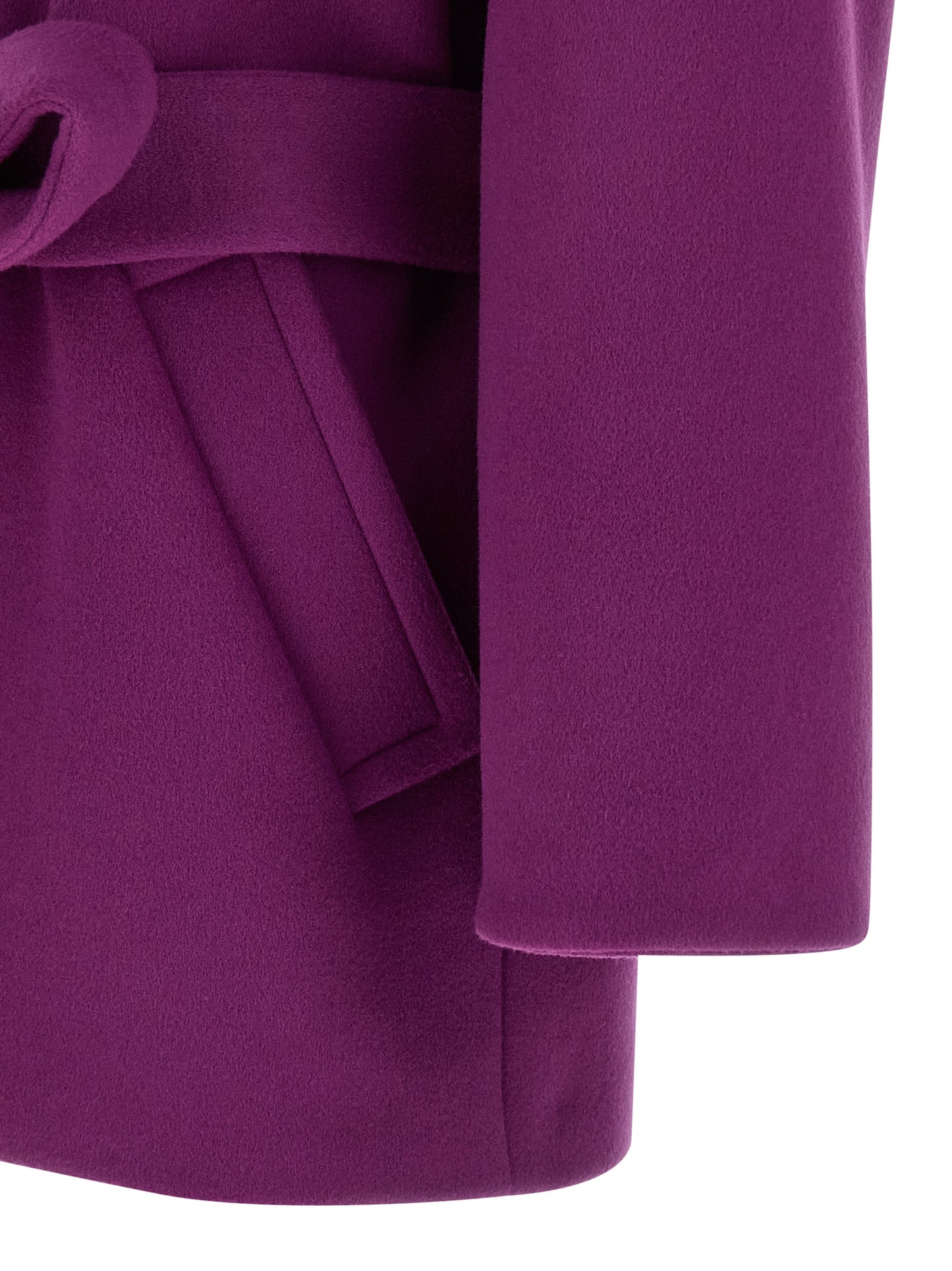 Saint Laurent Women Double-Face Wool Coat SAINT LAURENT