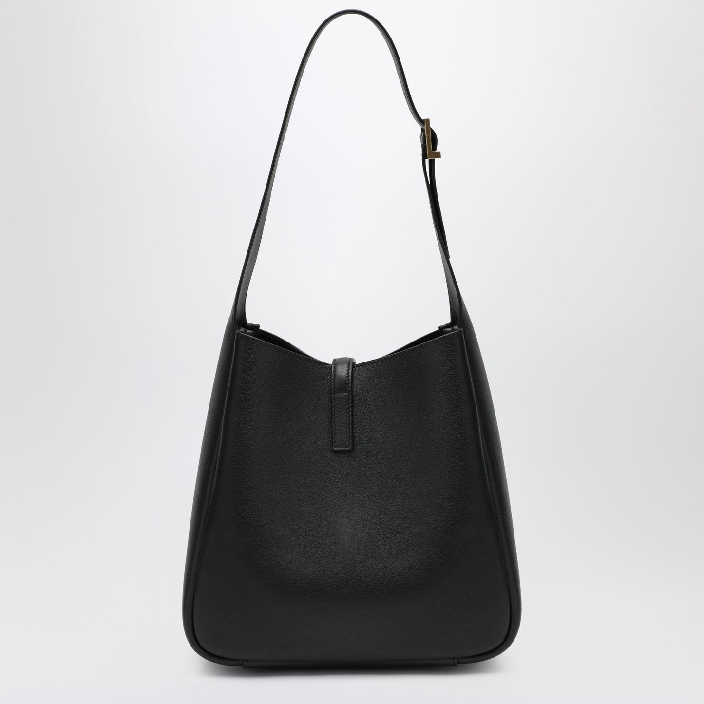 Saint Laurent Small Black Le 5 À 7 Bag In Textured Leather Women SAINT LAURENT