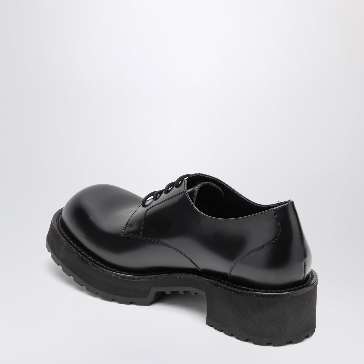 Balenciaga Denom Derby Shoes In Calfskin Leather Men BALENCIAGA