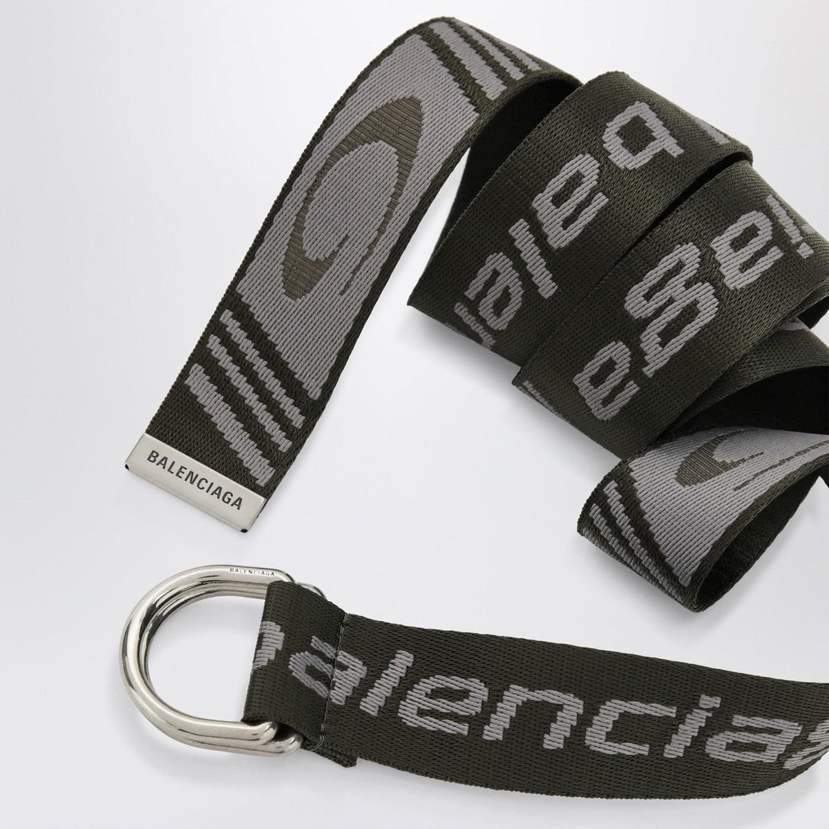 Balenciaga D-Ring Belt With Loop Sports Icon Motif Men BALENCIAGA