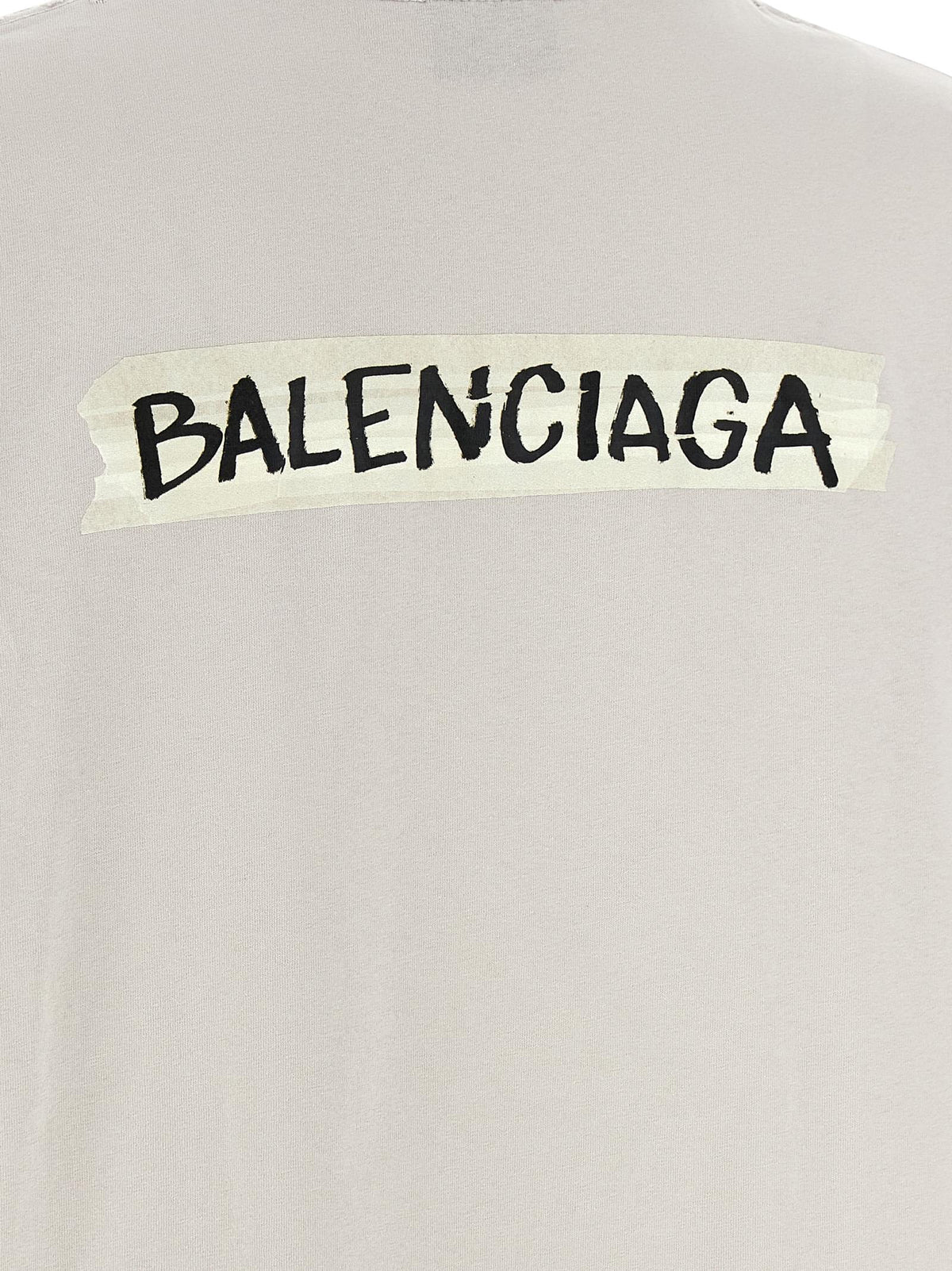 Balenciaga Women 'Masking Tape' T-Shirt BALENCIAGA