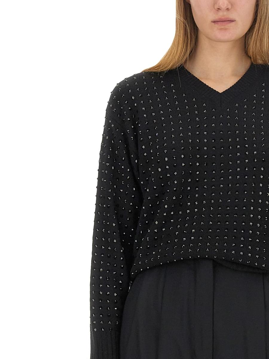 Sportmax Women Wool Jersey. SPORTMAX
