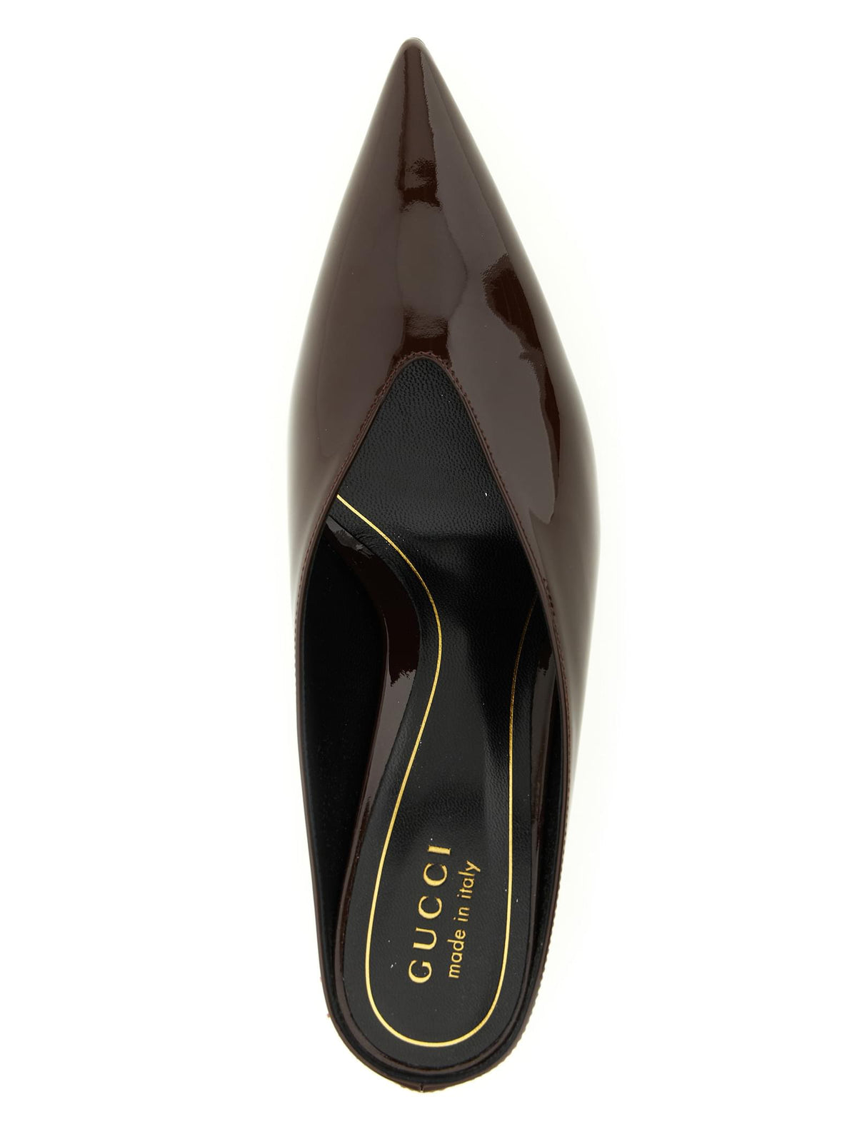 Gucci Women Patent Mules GUCCI