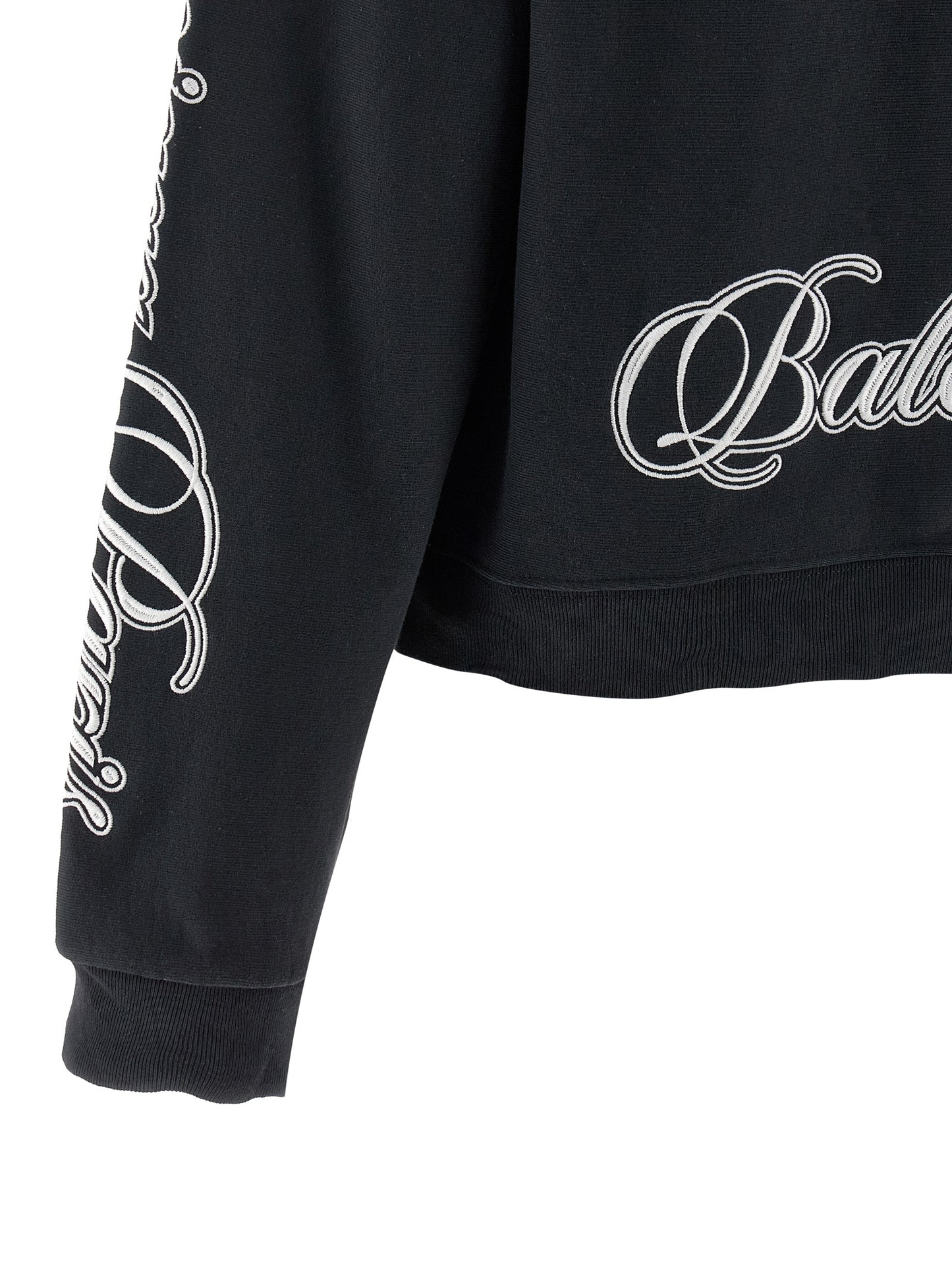 Balenciaga Women 'Cursive' Hoodie BALENCIAGA