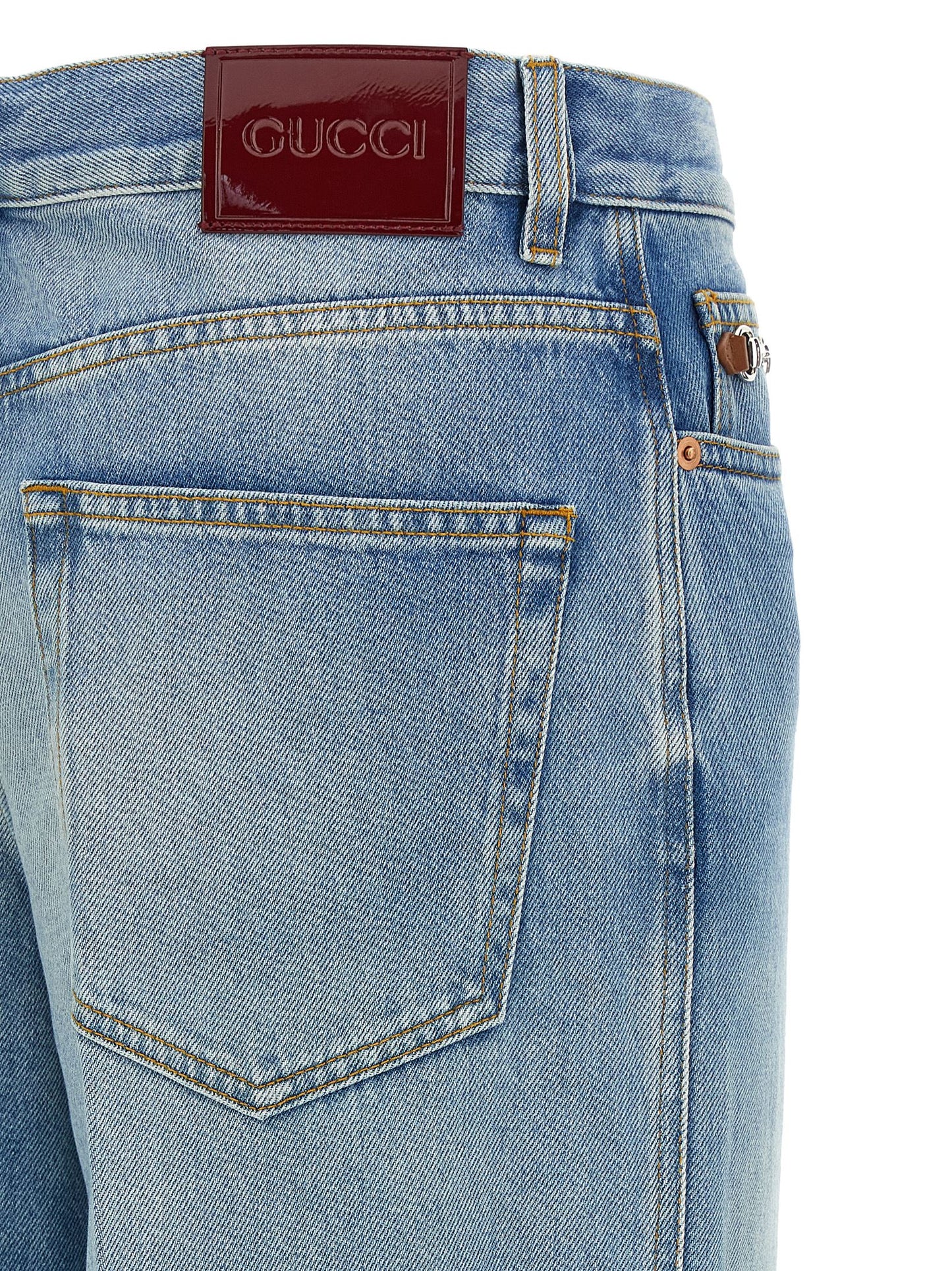 Gucci Women Flared Leg Jeans GUCCI