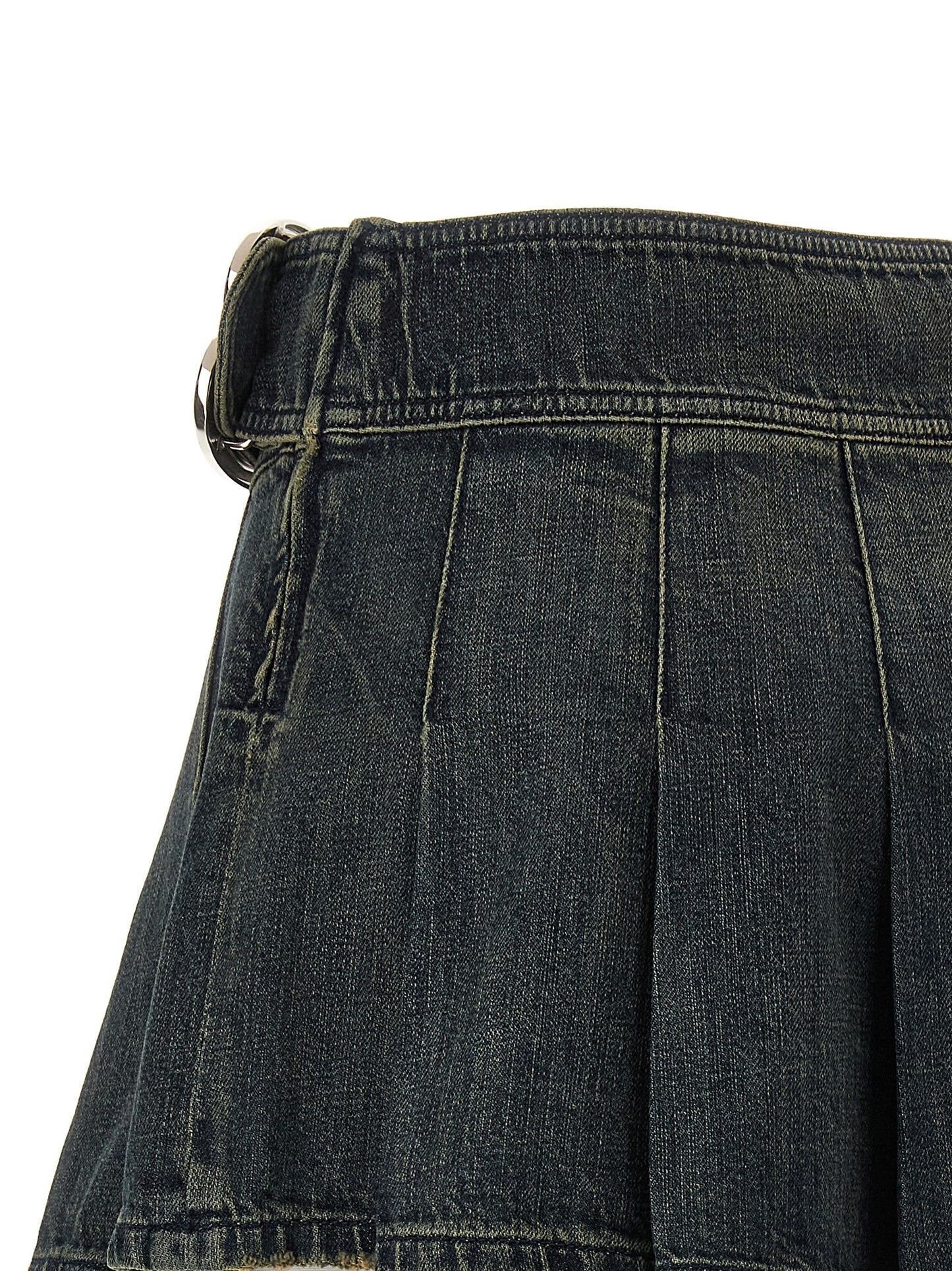 Balenciaga Women 'Buckle Pleated' Skirt BALENCIAGA