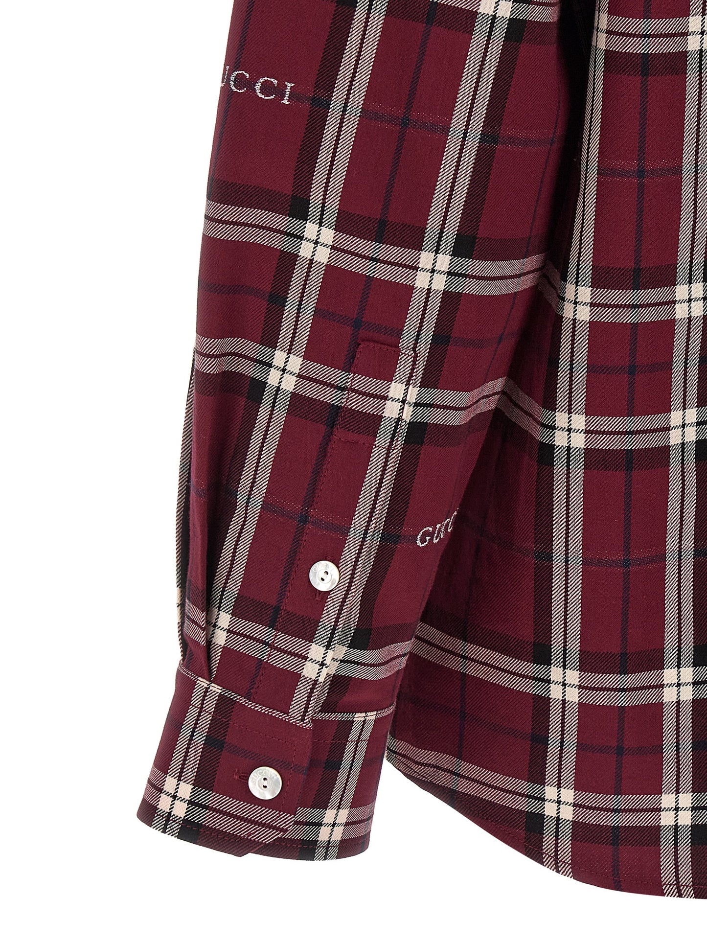 Gucci Men Tartan Shirt GUCCI
