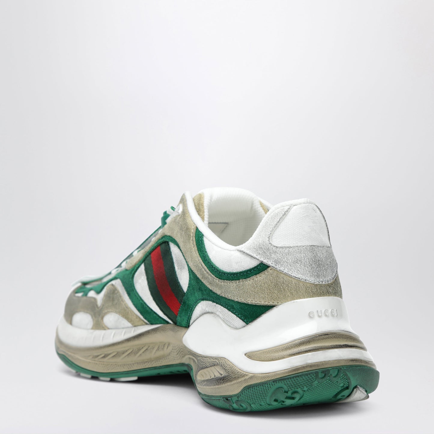 Gucci Gucci 2.0 Sneakers With Delave Effect Men GUCCI