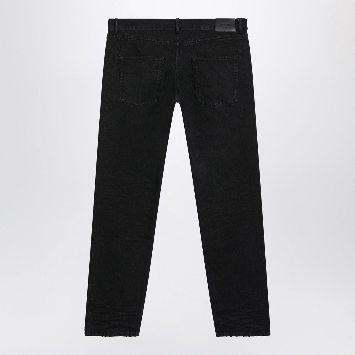 Saint Laurent Black Straight-Leg Jeans In Cotton Men SAINT LAURENT