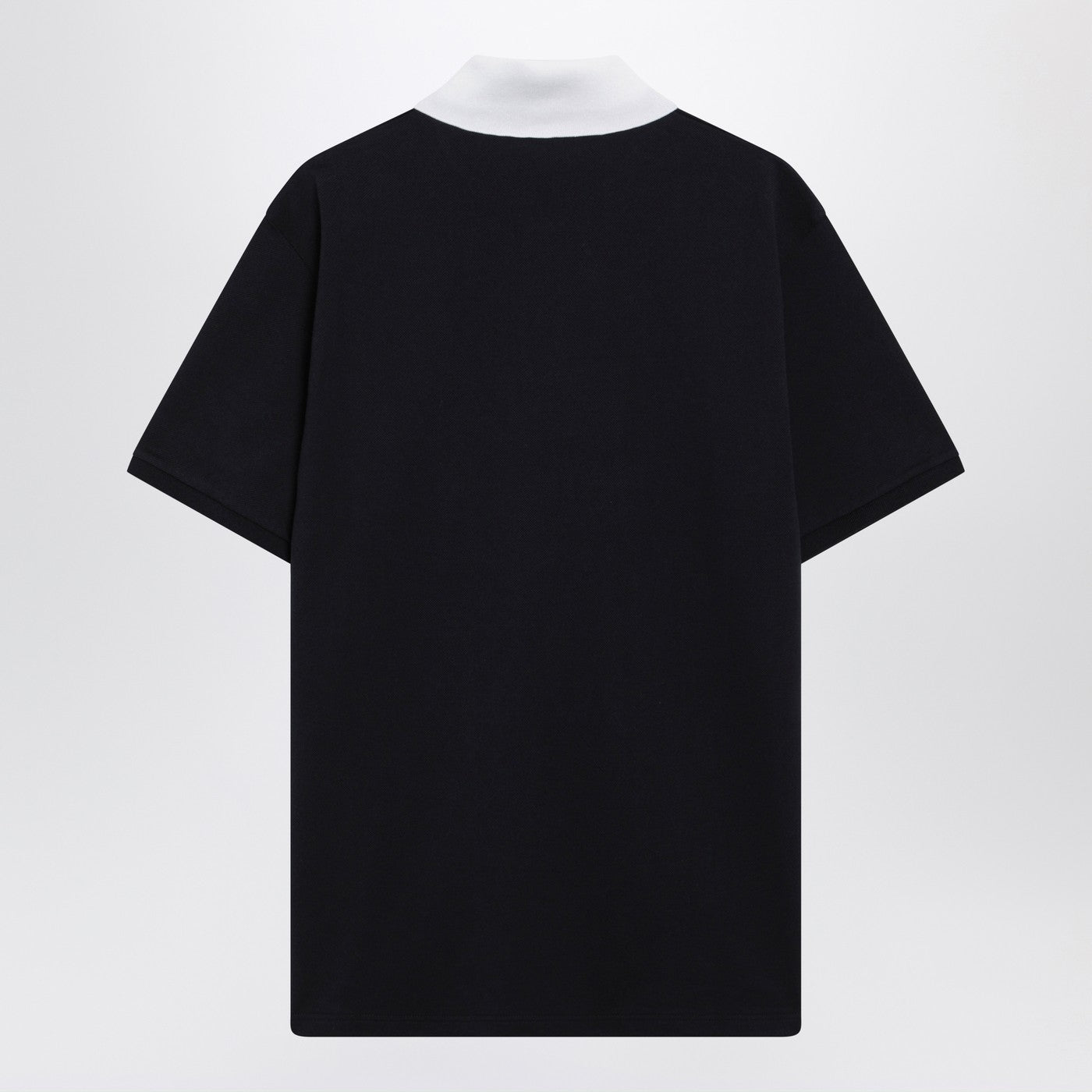 Gucci Blue Stretch Cotton Pique Polo Shirt Men GUCCI