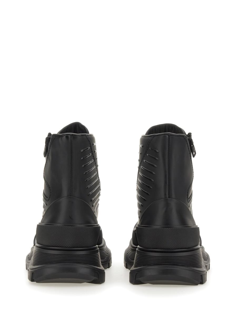 Alexander Mcqueen Men Tread Slick Motorcycle Boot ALEXANDER MCQUEEN