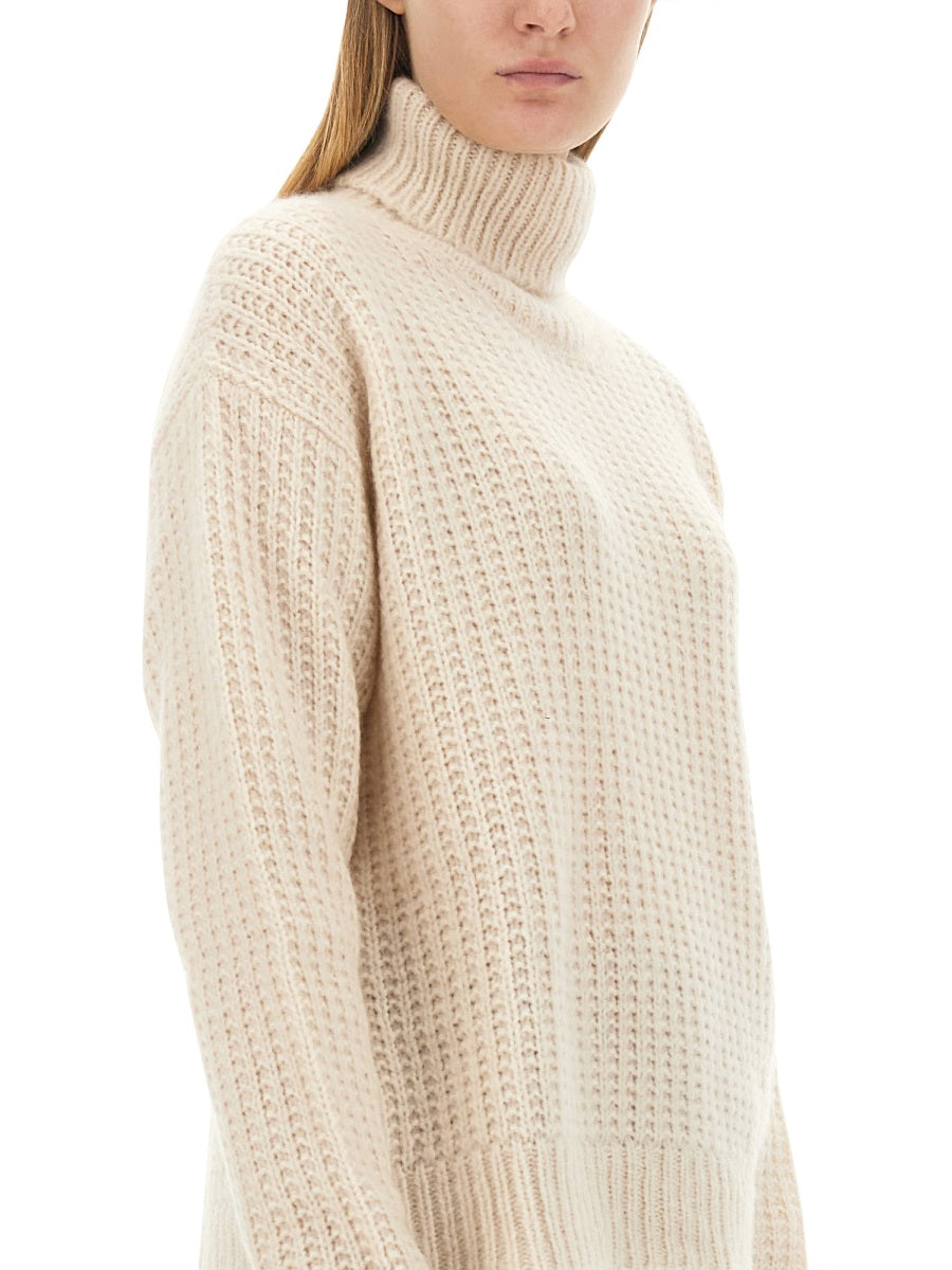 Gucci Women Silk And Cashmere Turtleneck Sweater GUCCI
