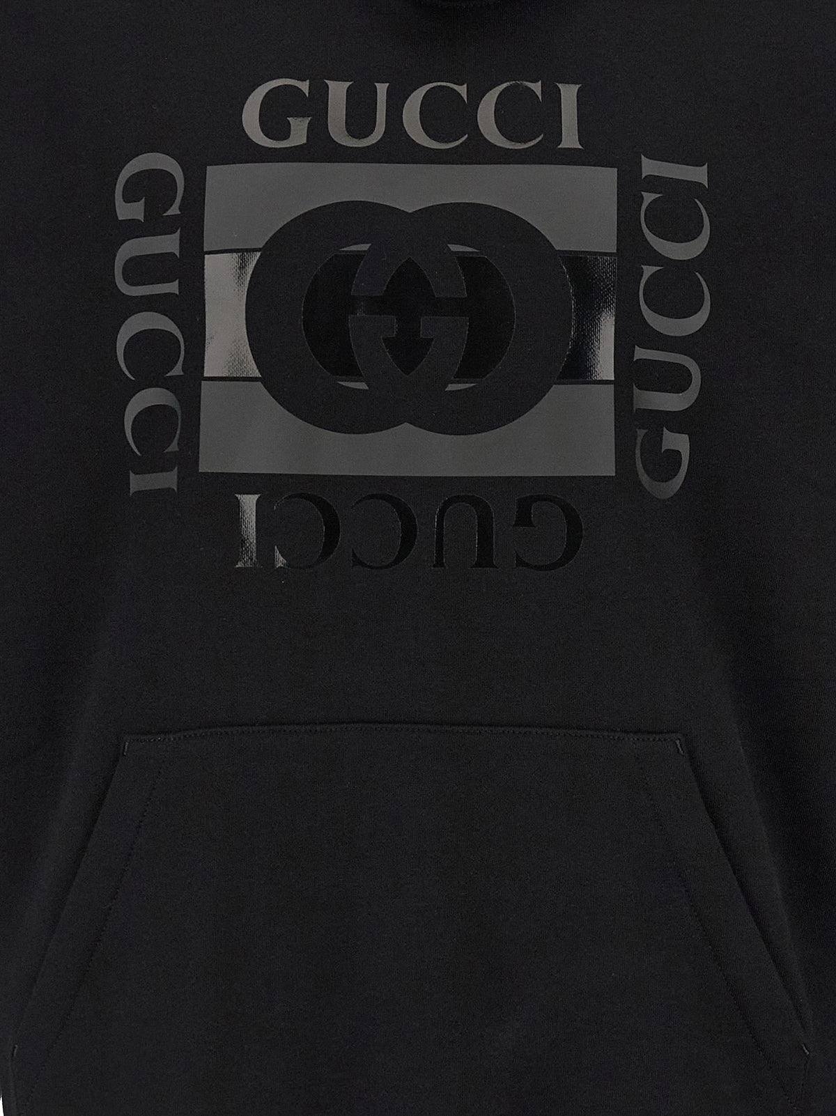 Gucci Men 'Gucci Incrocio Gg' Hoodie GUCCI