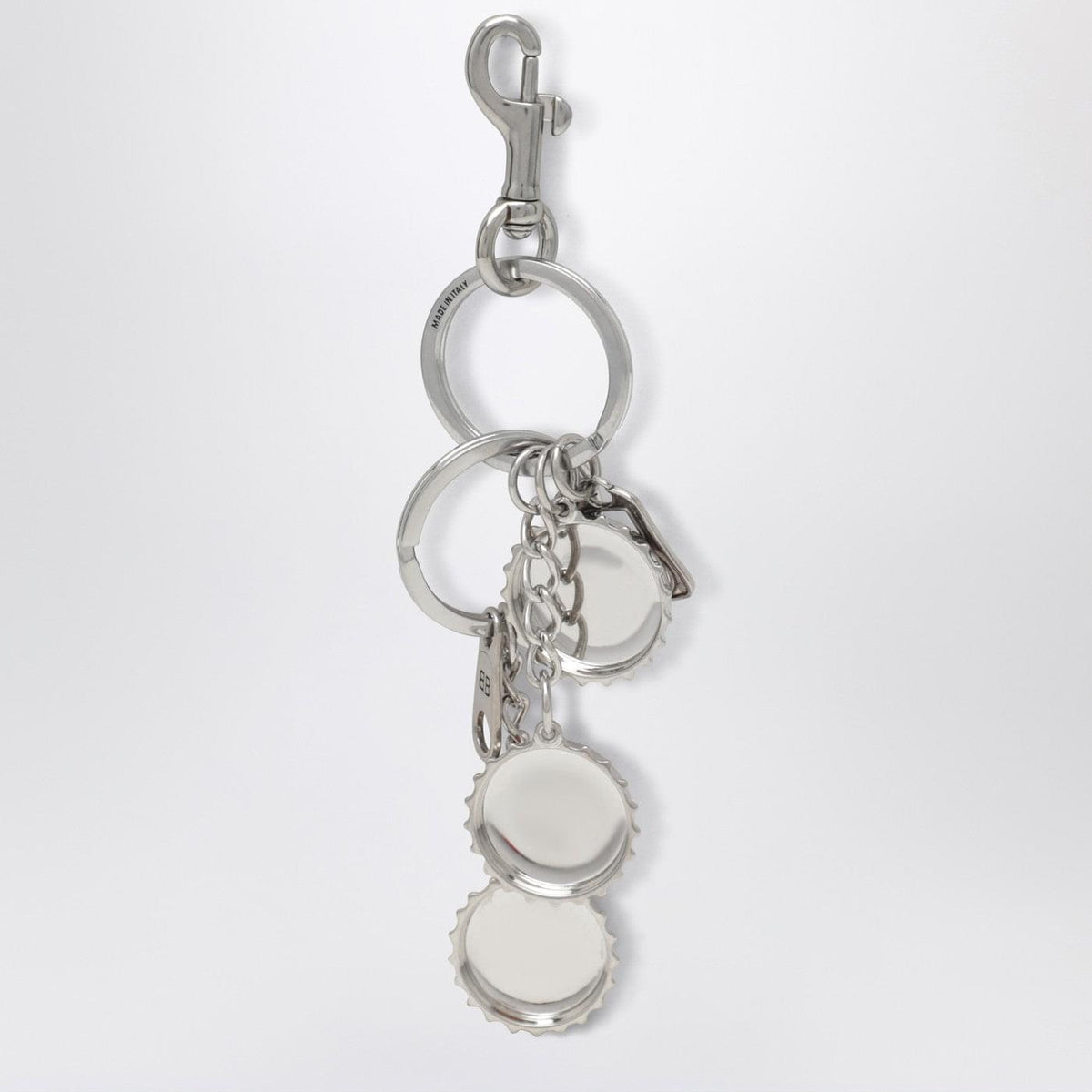 Balenciaga Logo Bottle Cap Keyring Charm Men BALENCIAGA