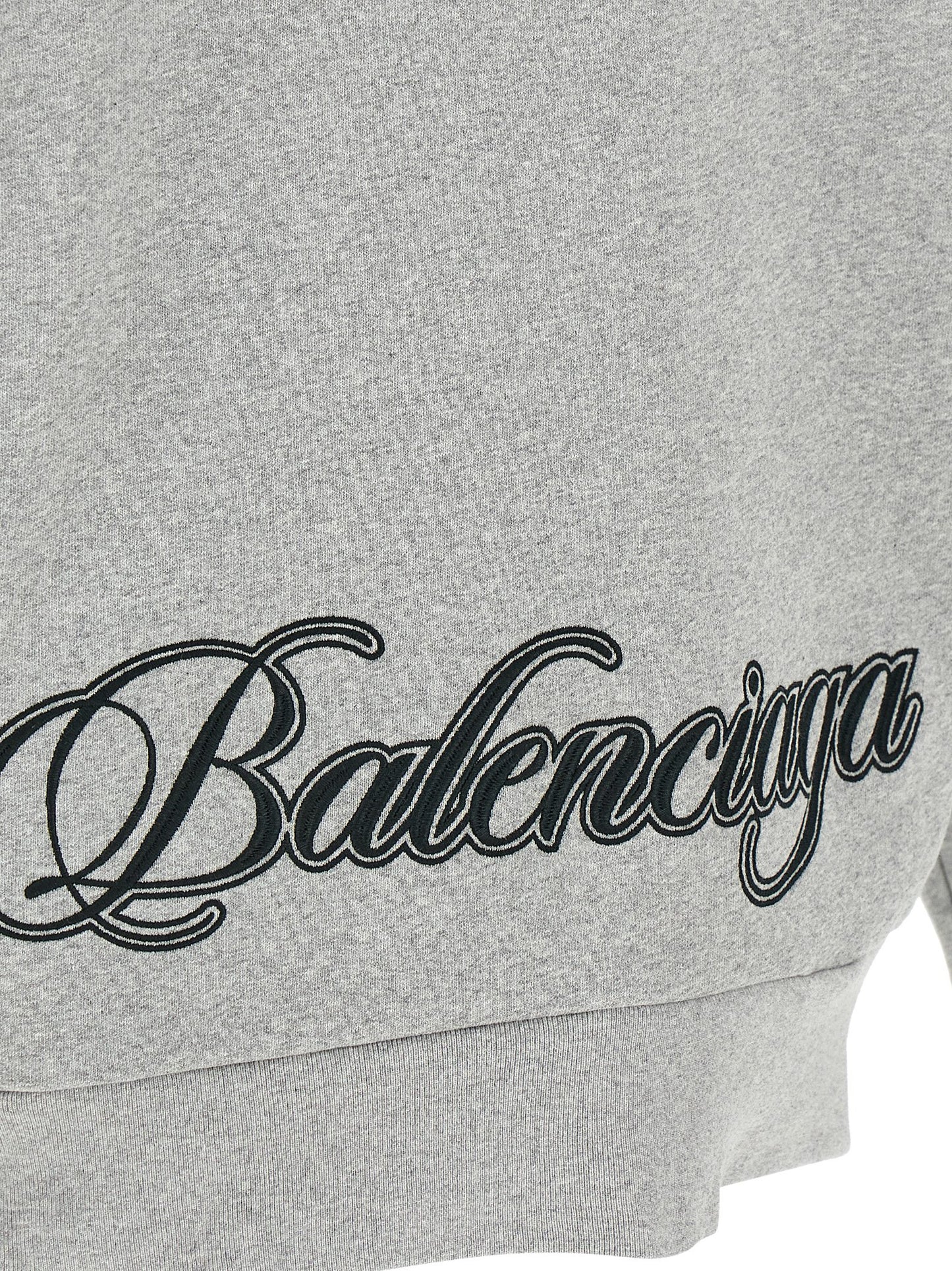 Balenciaga Women 'Cursive' Hoodie BALENCIAGA