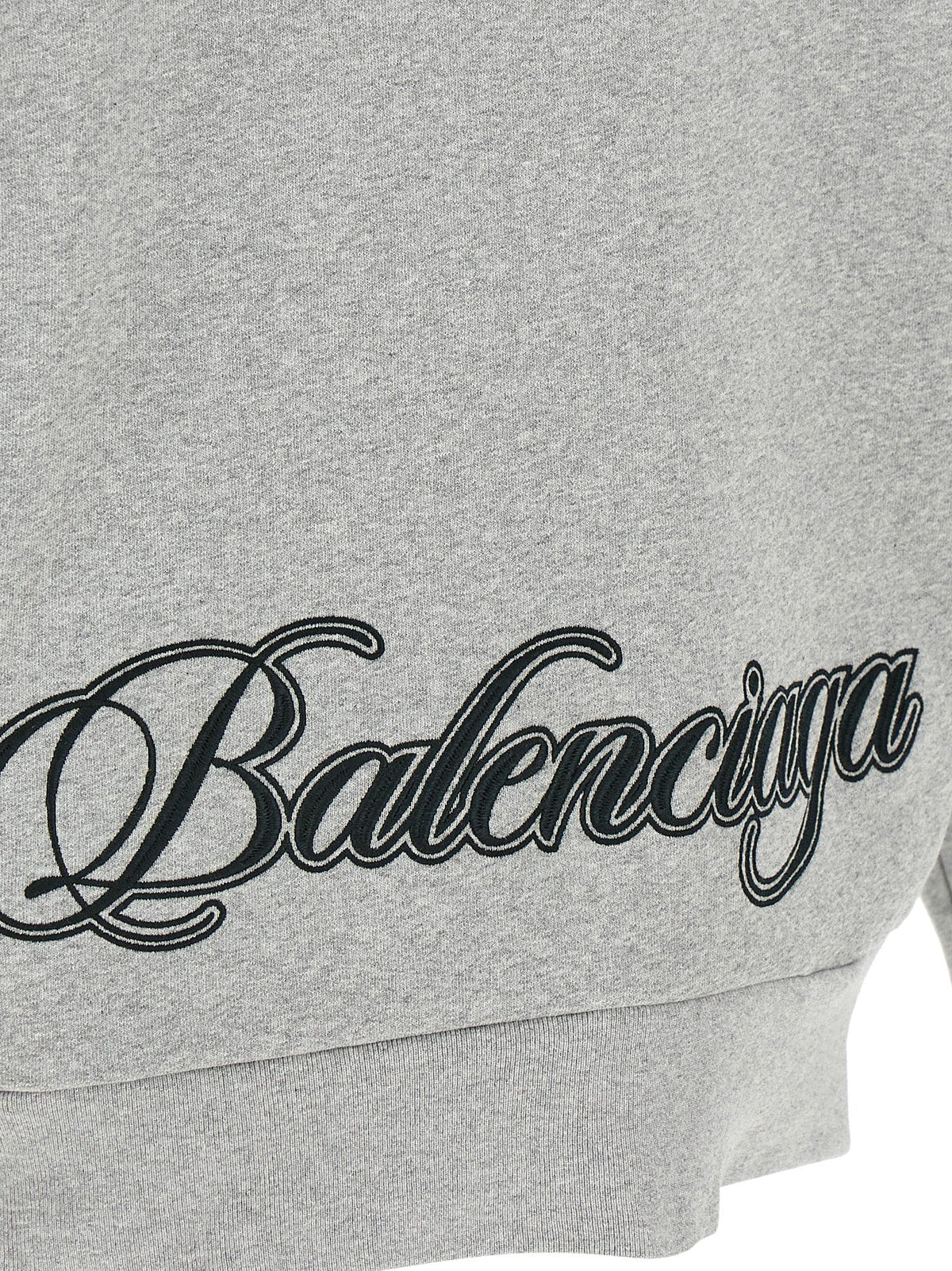 Balenciaga Women 'Cursive' Hoodie BALENCIAGA