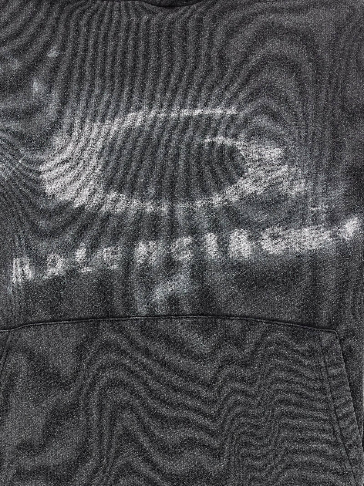 Balenciaga Men 'Washed Crayon Loop' Hoodie BALENCIAGA
