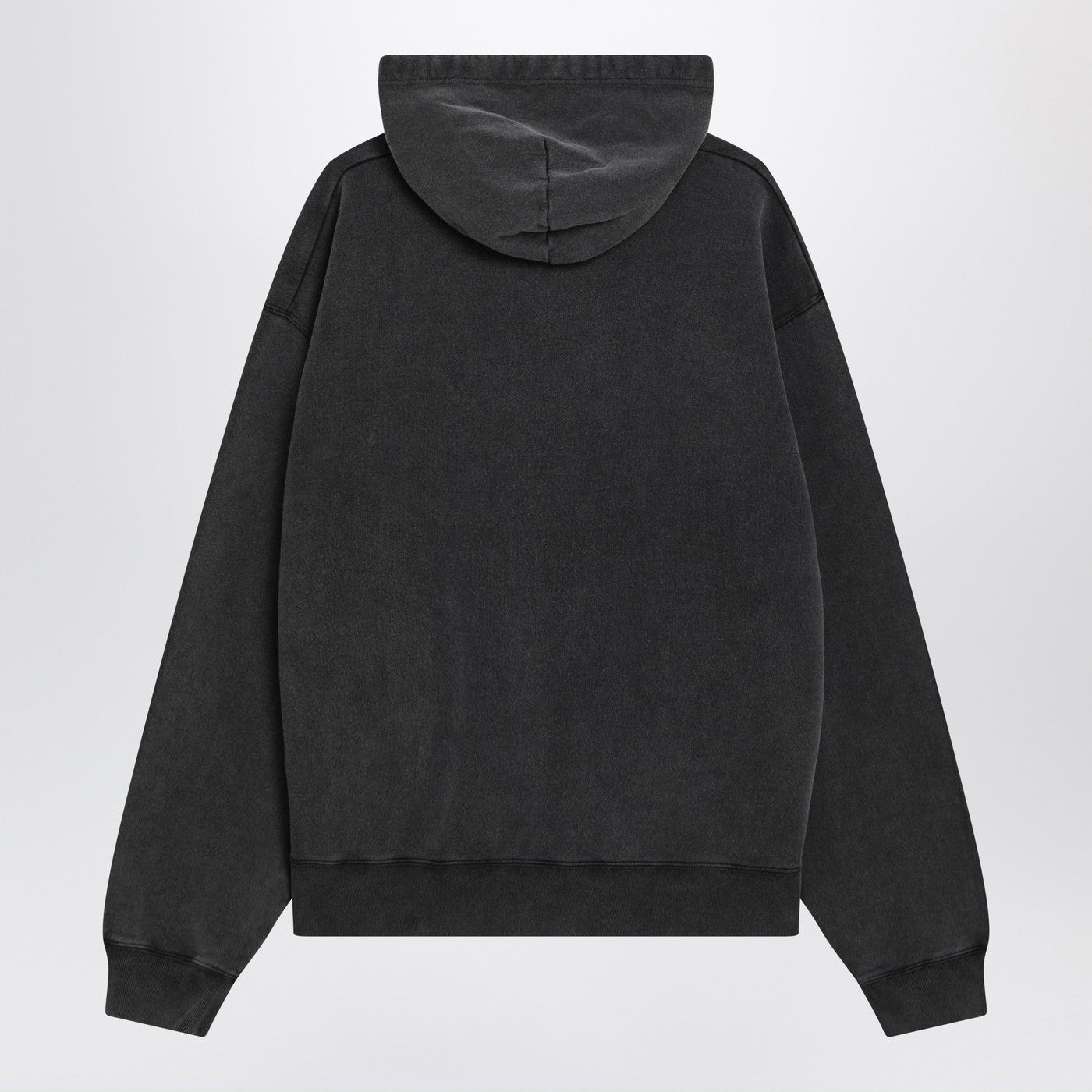 Balenciaga Black Faded Crayon Loop Oversize Hoodie Men BALENCIAGA