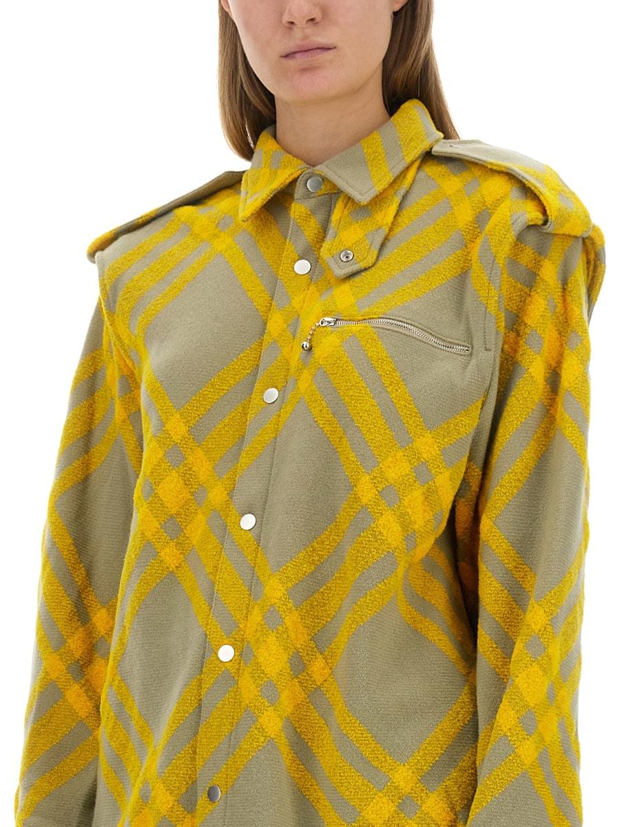 Burberry Women Shirt With Check Pattern BURBERRY