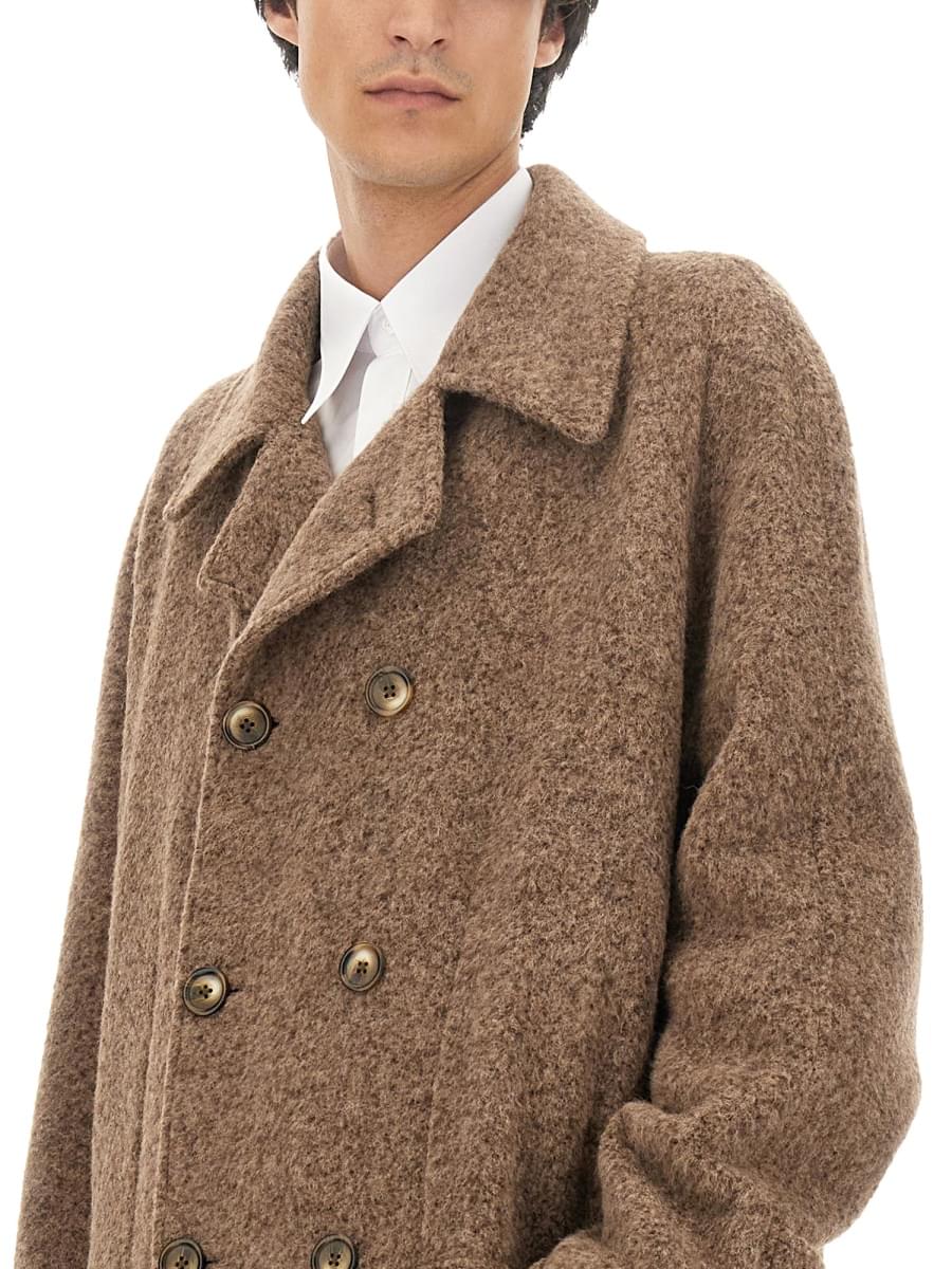 Dolce & Gabbana Men Double-Breasted Coat DOLCE & GABBANA