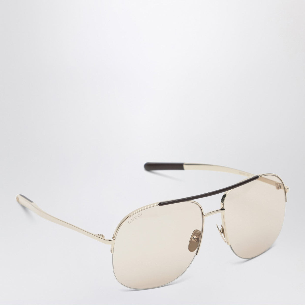 Gucci Gold Navigator Sunglasses Women GUCCI