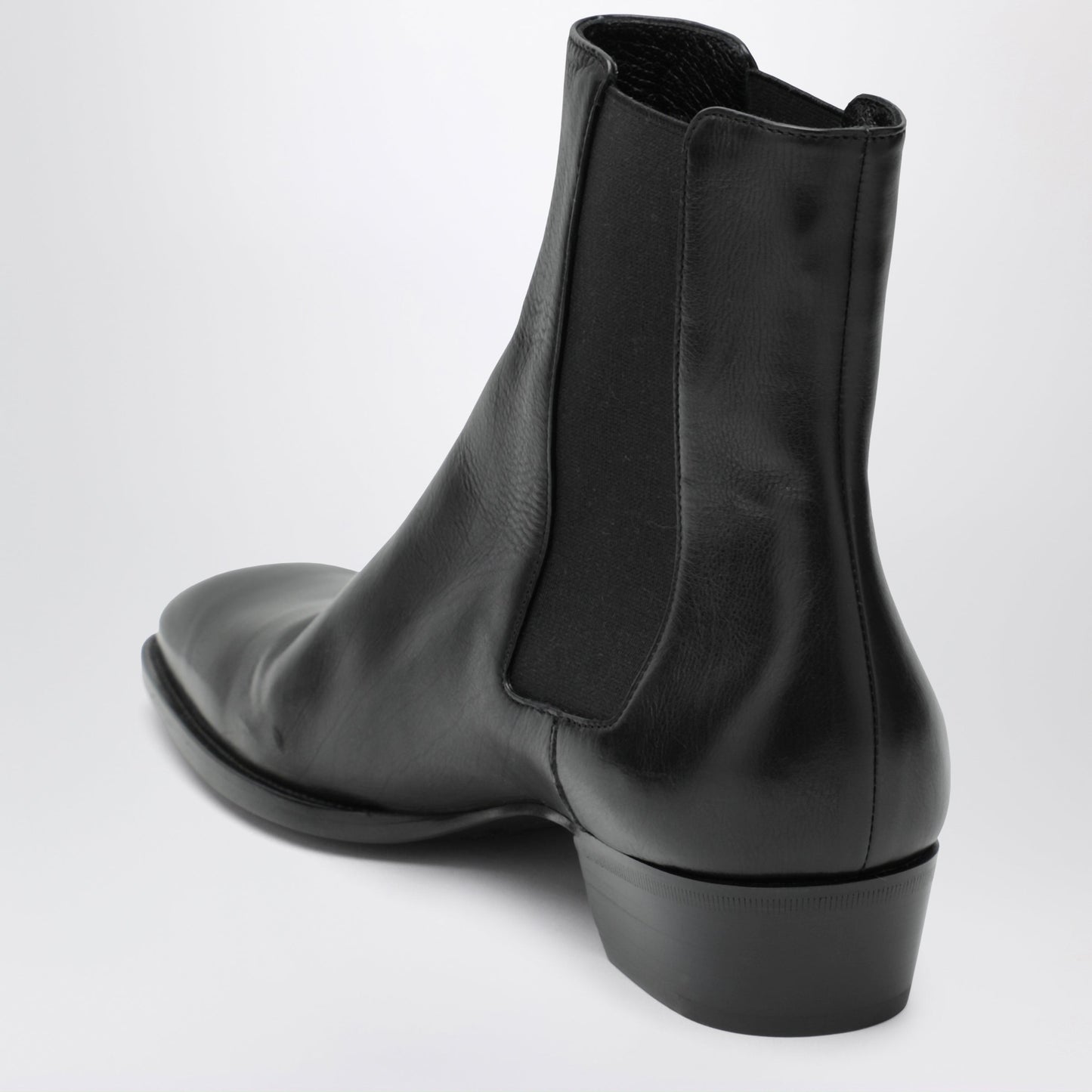 Saint Laurent Black Stanton Chelsea Boots Men SAINT LAURENT