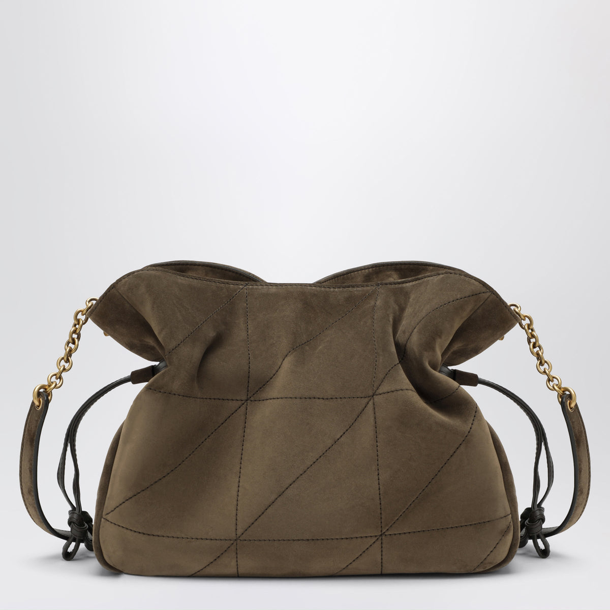 Saint Laurent Jamie Suede Shoulder Clutch Women SAINT LAURENT