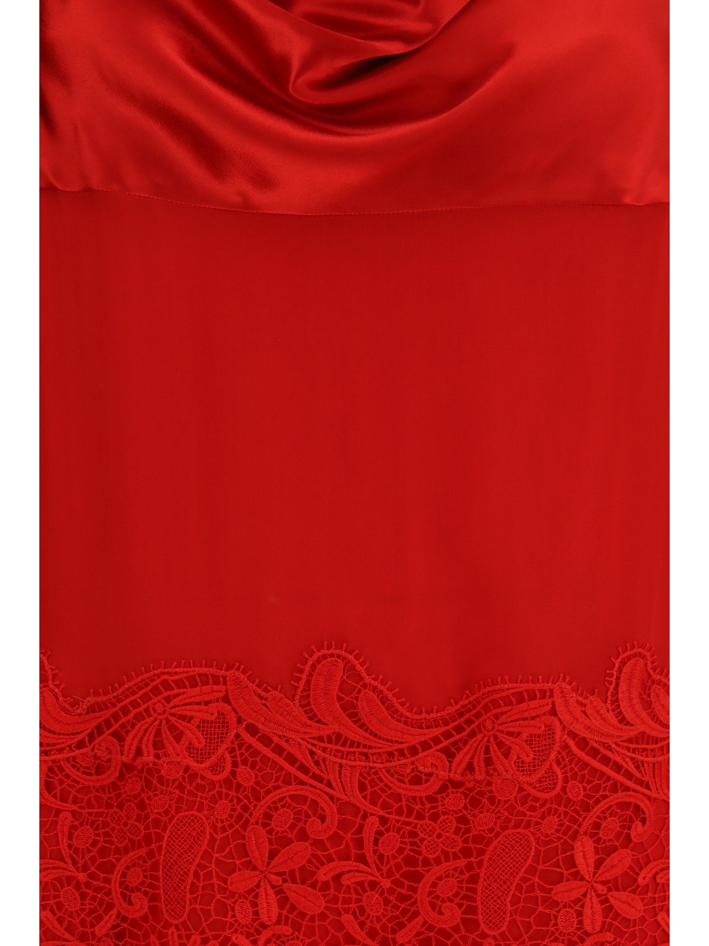 Ferragamo Women Draped Lace Dress FERRAGAMO
