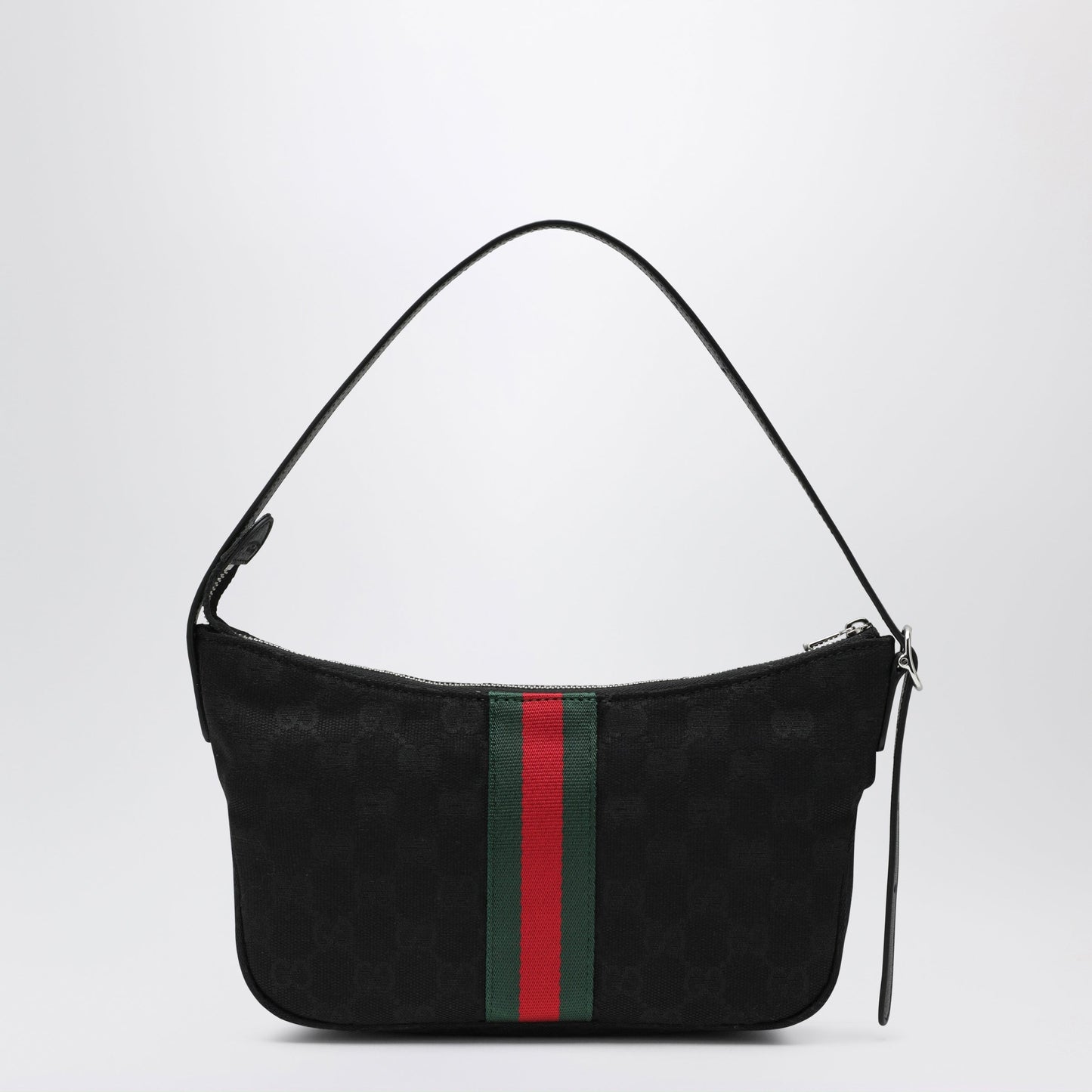Gucci Small Black Lunetta Gg Fabric Bag Men GUCCI