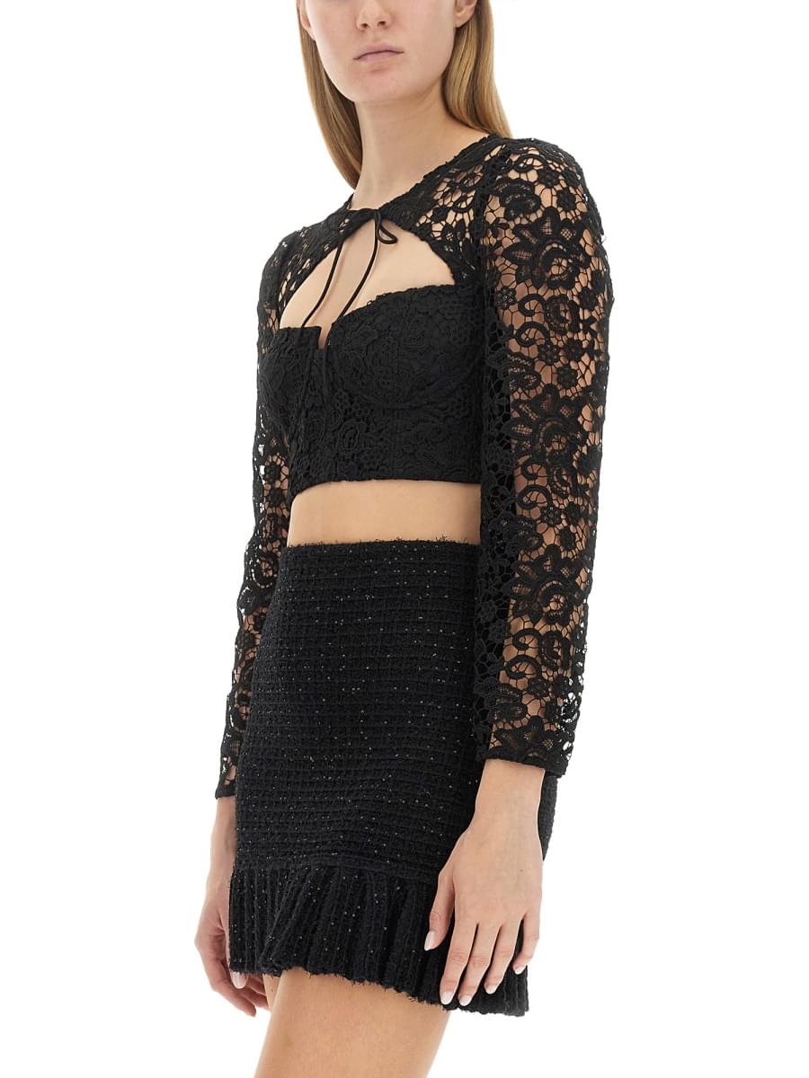 Self-Portrait Women Lace Top SELF-PORTRAIT