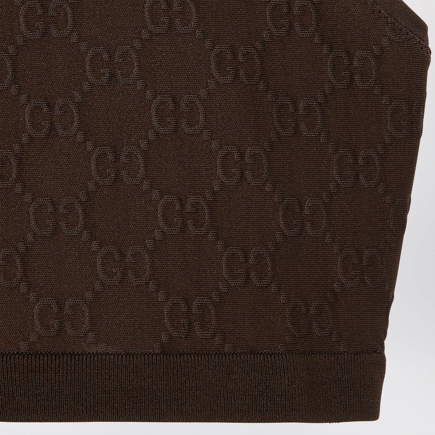 Gucci Gg Jacquard Jersey Top Women GUCCI