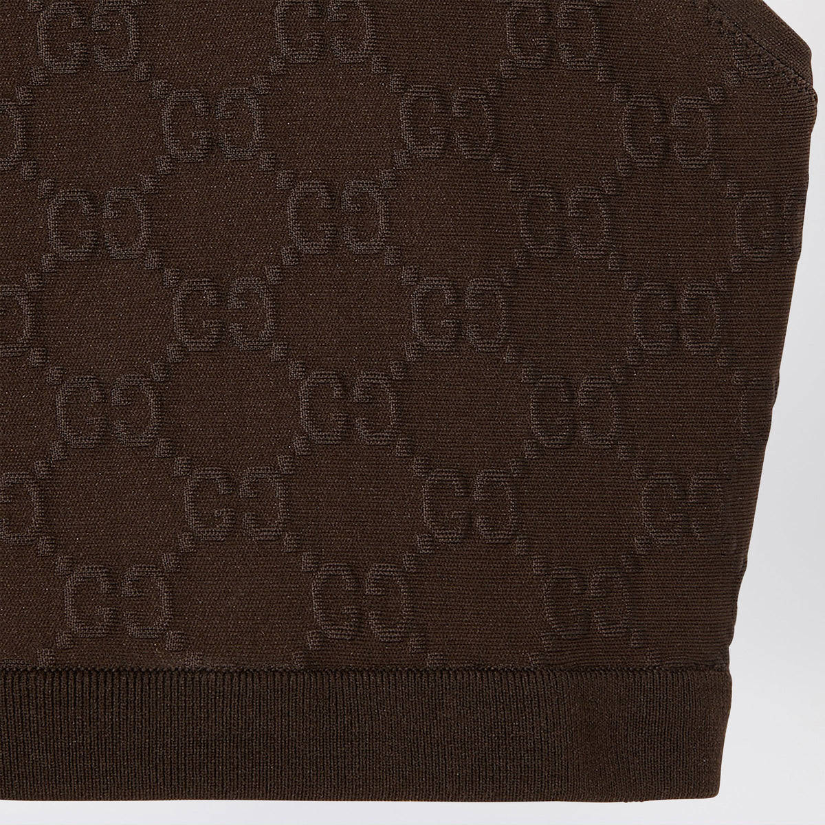 Gucci Gg Jacquard Jersey Top Women GUCCI