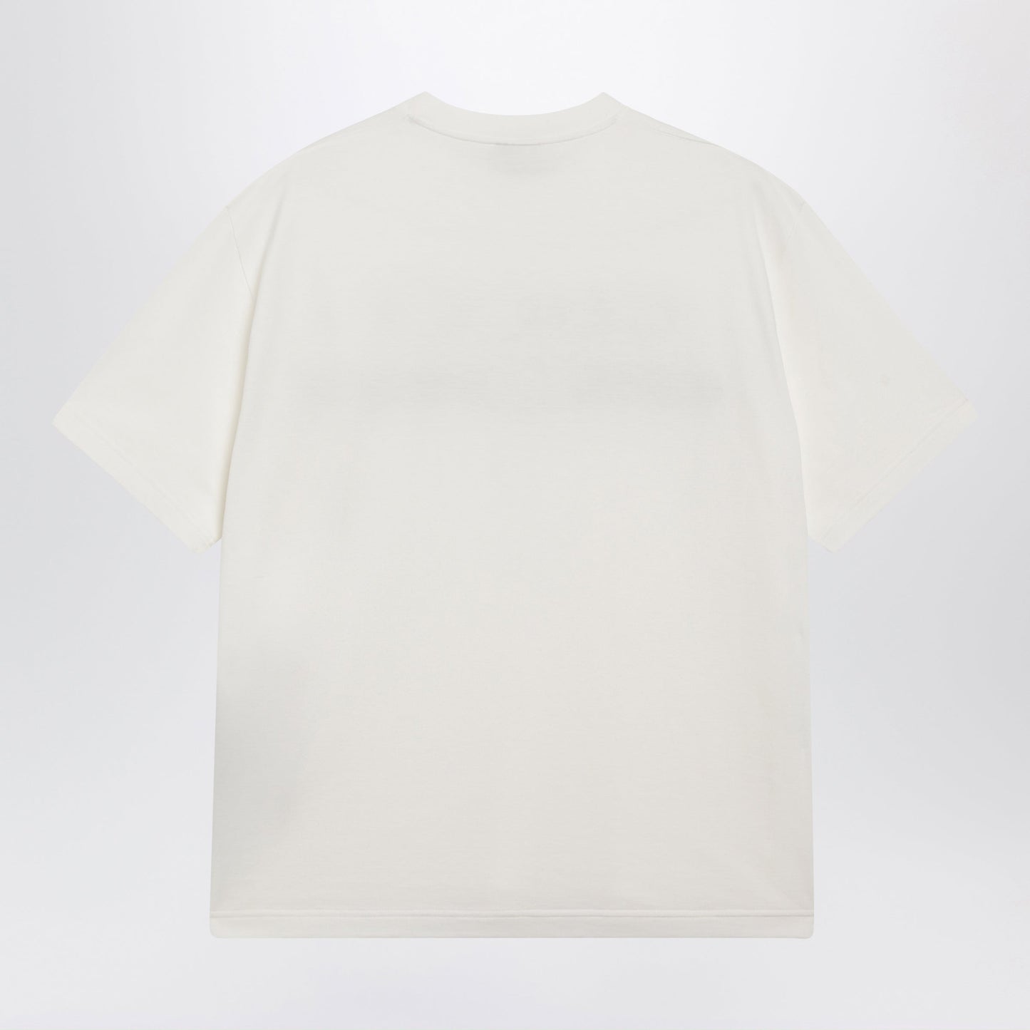 Gucci Cotton And Silk Jersey T-Shirt With Logo Print Women GUCCI