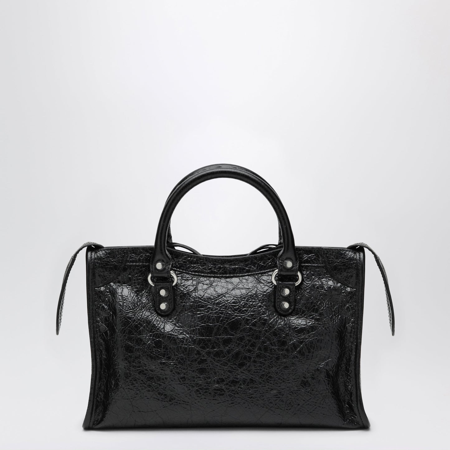 Balenciaga Le City Small Lambskin Leather Bag In Black Women BALENCIAGA