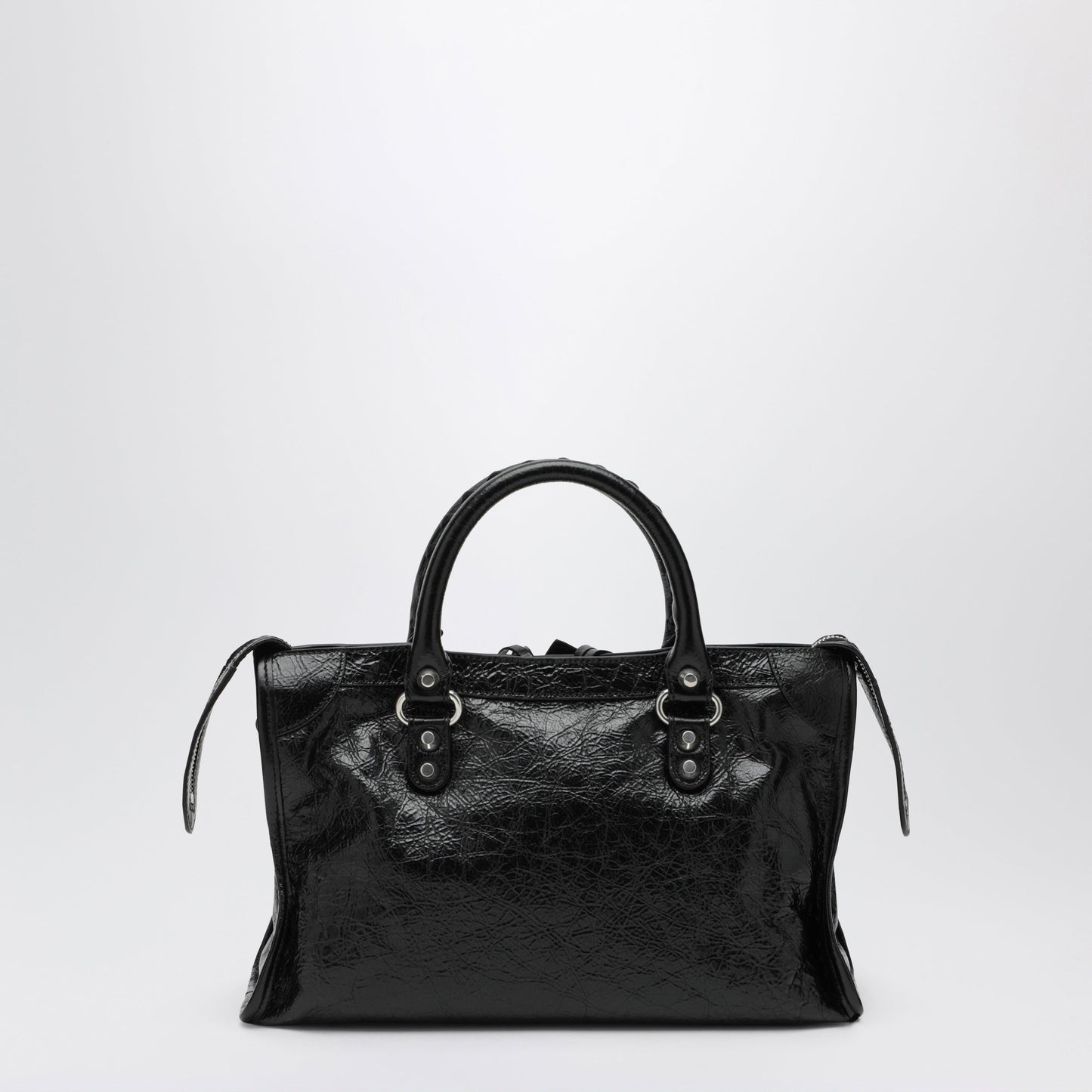 Balenciaga Le City Small Lambskin Leather Bag In Black Women BALENCIAGA