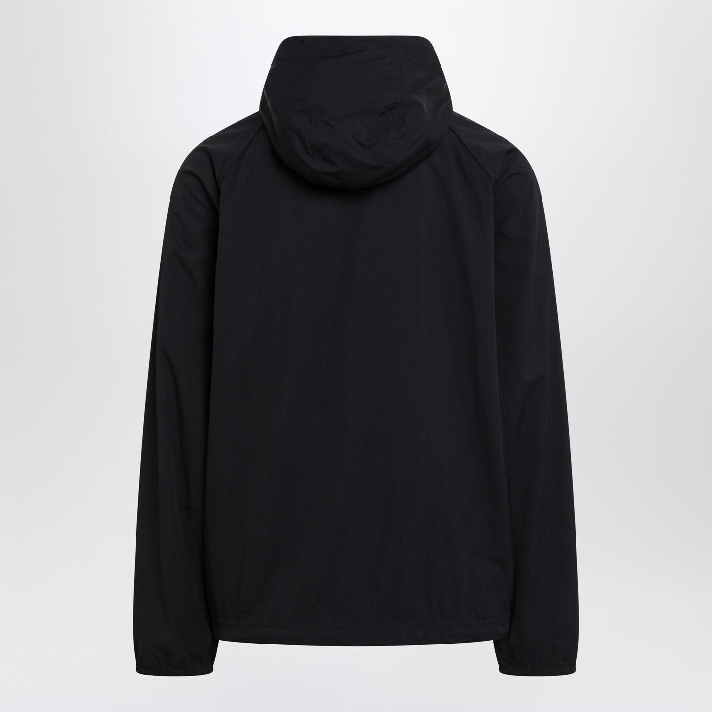 Balenciaga Technical Hooded Track Jacket In Polyamide, Black Men BALENCIAGA