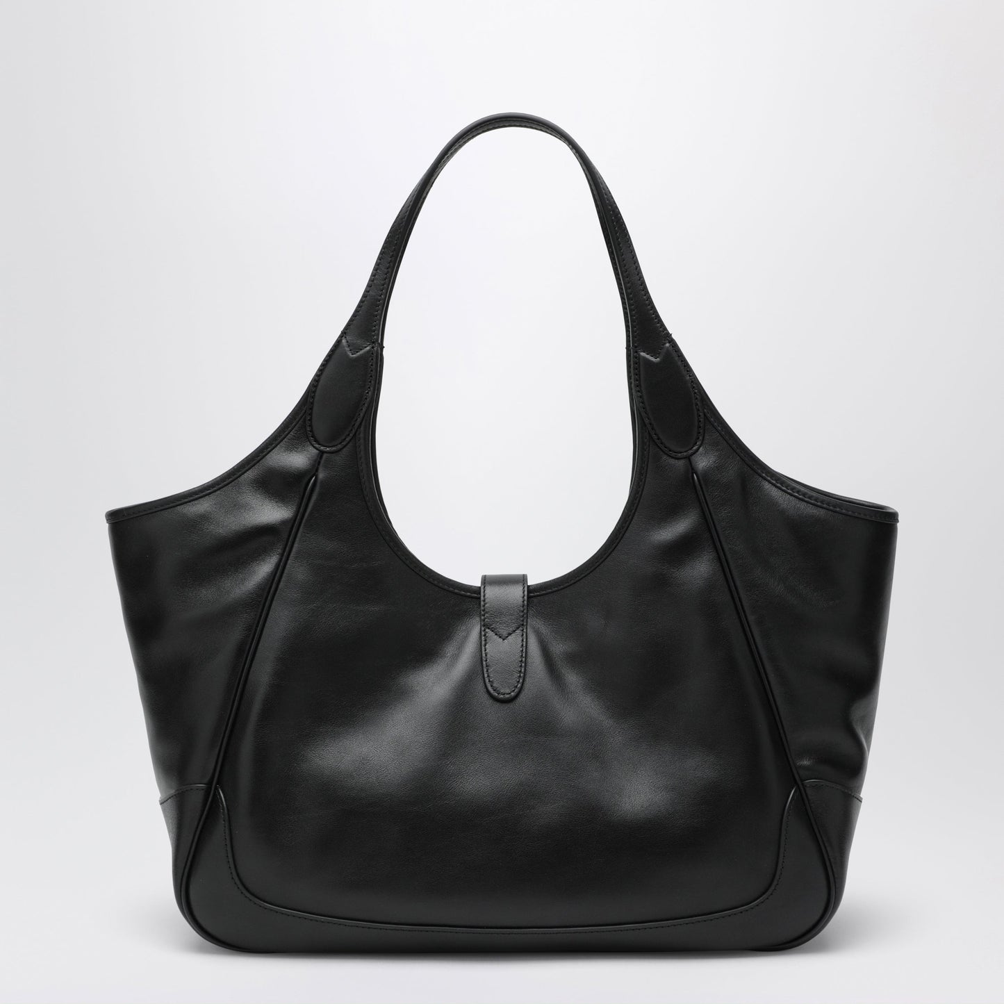Gucci Medium Black Mercato Shopping Bag Women GUCCI