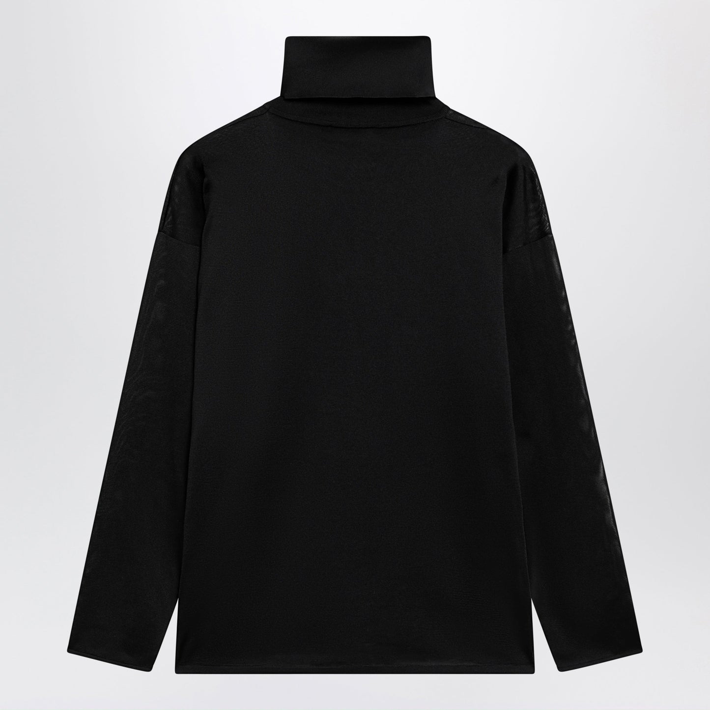 Gucci Black Silk Turtleneck Sweater Women GUCCI